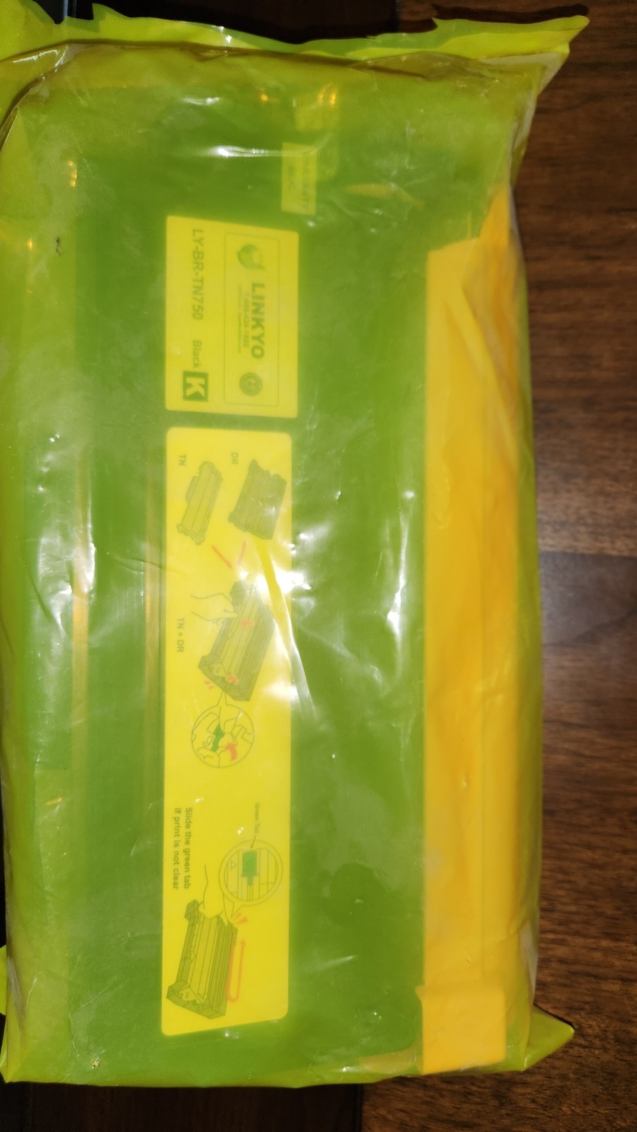 1 LINKYO LY-BR-TN750D High Yield Replacement Toner Cartridges Black NEW