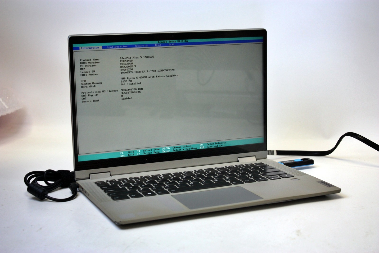 LENOVO IDEA FLEX 5 14ARE05 AMD RYZEN 5 4500U 8GB RAM