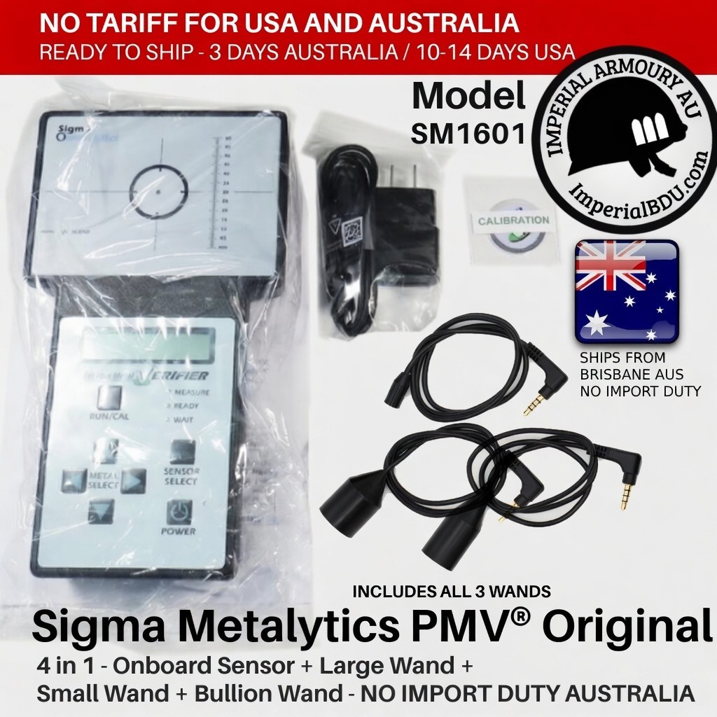 IN-STOCK Sigma Metalytics PMV Precious Metal Verifier Bullion (AU & USA 14 days)