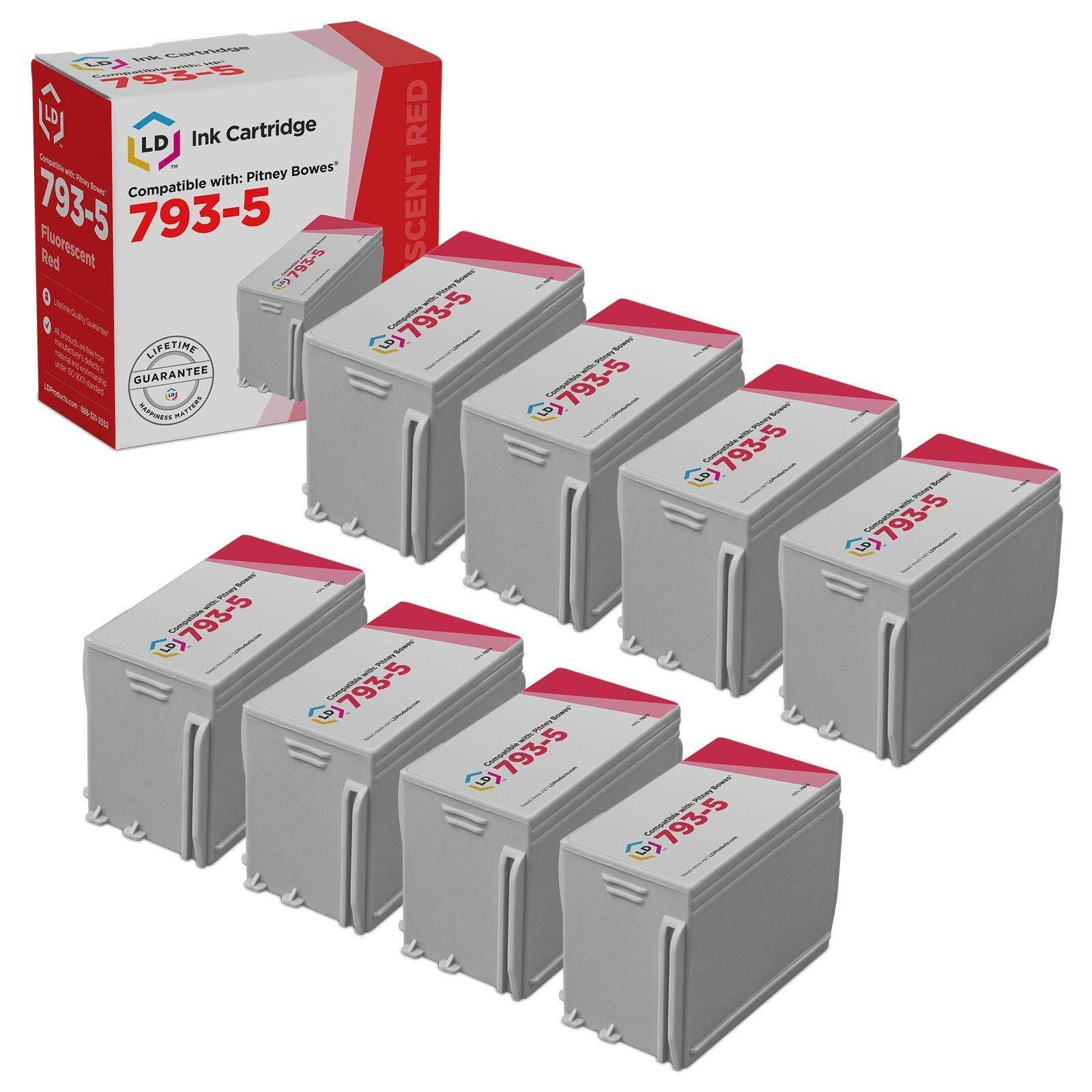 LD Comp Pitney Bowes 793-5 8pk Ink Mailing P700 DM100i DM125 DM200L