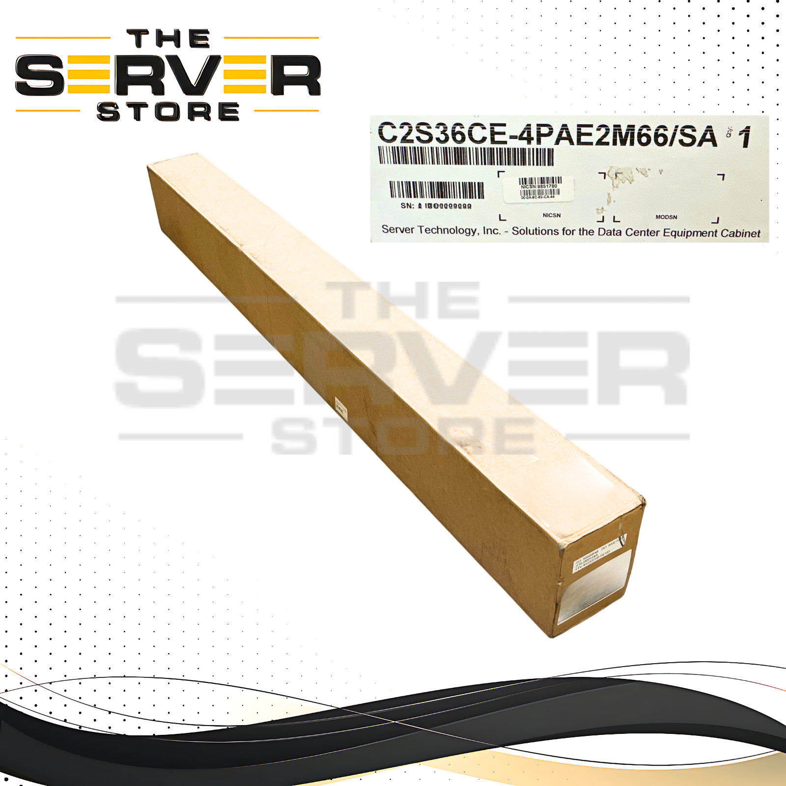 (NOB) Server Technology PRO2 Smart 3-Phase Monitored PDU C2S36CE-4PAE2M66/SA