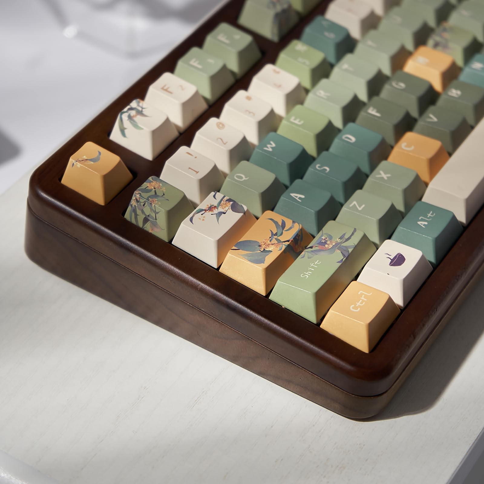 Cherry Profile PBT DyeSub Keycaps Set 152 Keys for Cherry MX Green Box