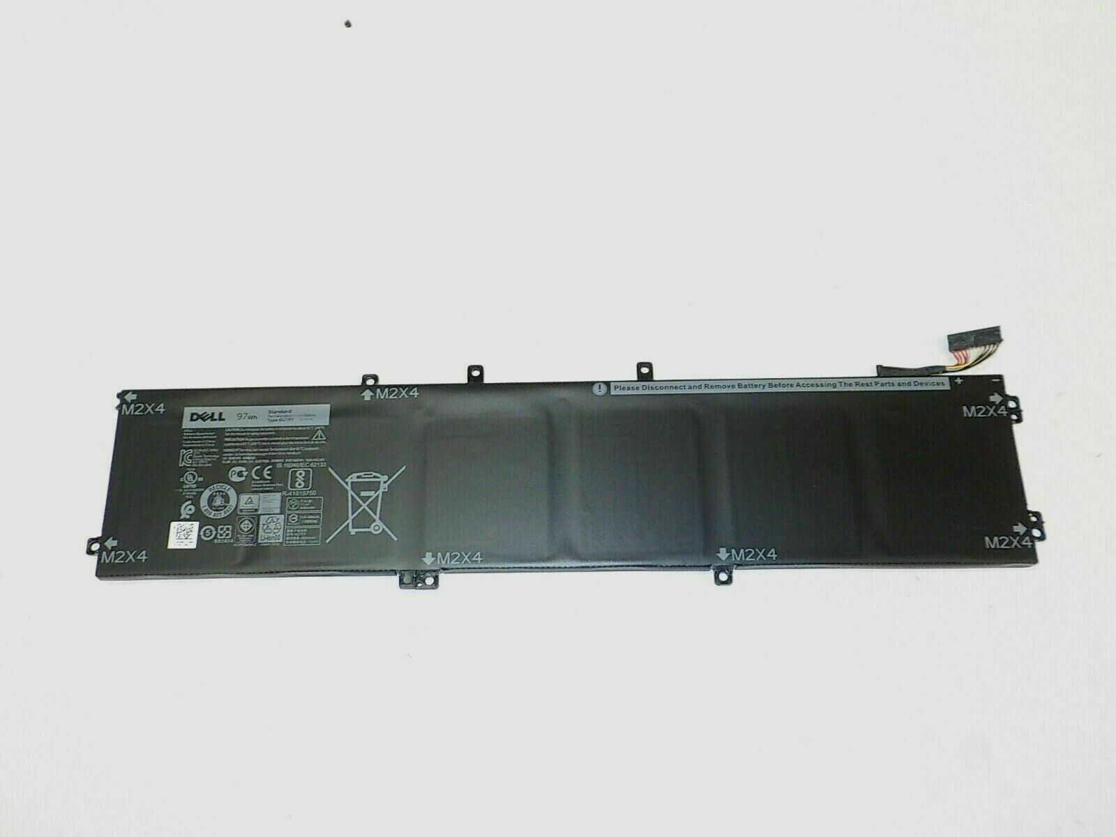 Genuine Dell XPS 15 9550 9560 9570 9550 97Wh Laptop Battery 5XJ28 GPM03 6GTPY