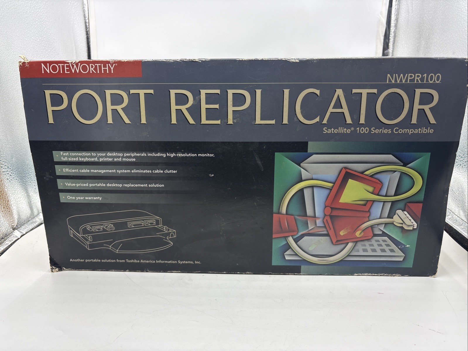 Noteworthy Port Replicator For The Computer NWPR100 New