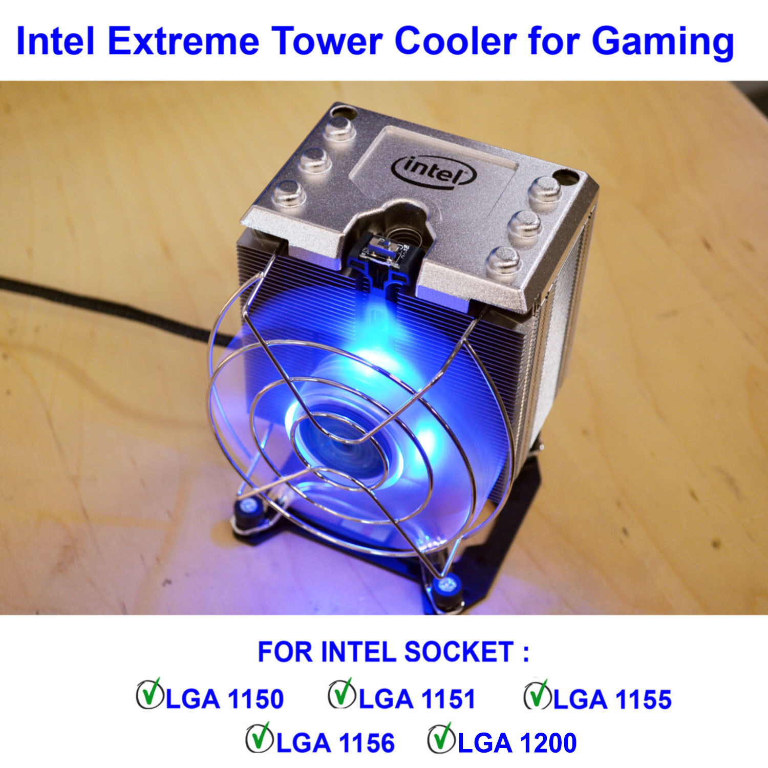 Intel XTS100H Extreme Tower Heatsink Gaming Cooler for LGA 1150,1151,1155,1200