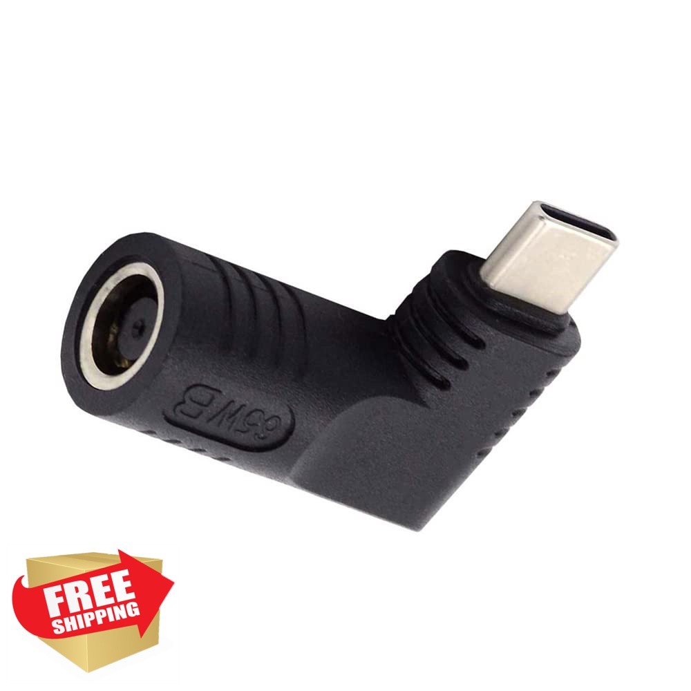 NFHK DC Jack 7.4x5.0mm to USB-C Plug Adapter