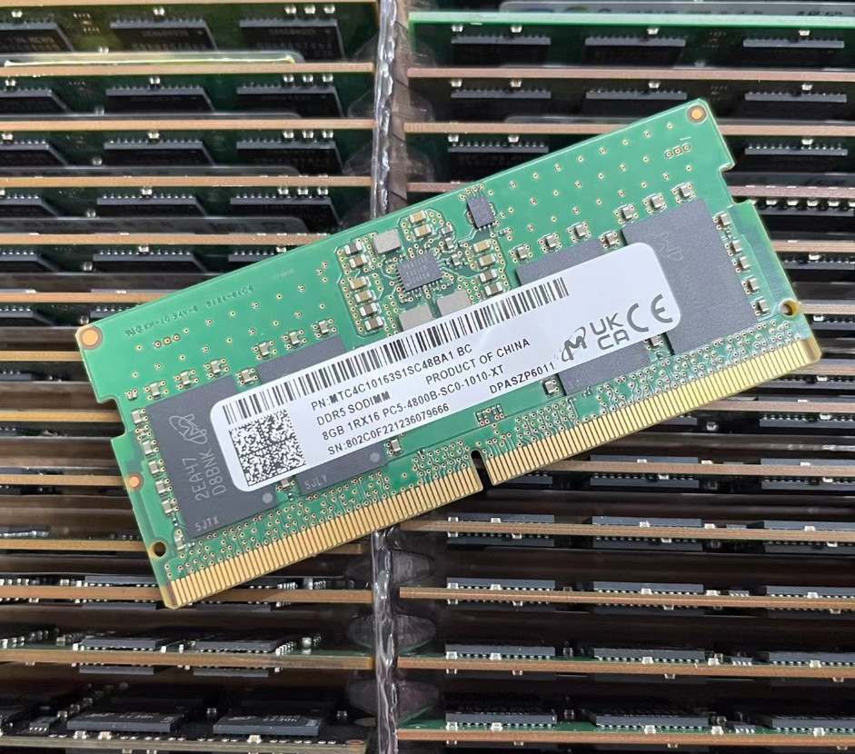 Micron MT 8GB DDR5 4800 Laptop SODIMM RAM 1Rx16 PC5-4800B for DELL HP Lenovo Ace