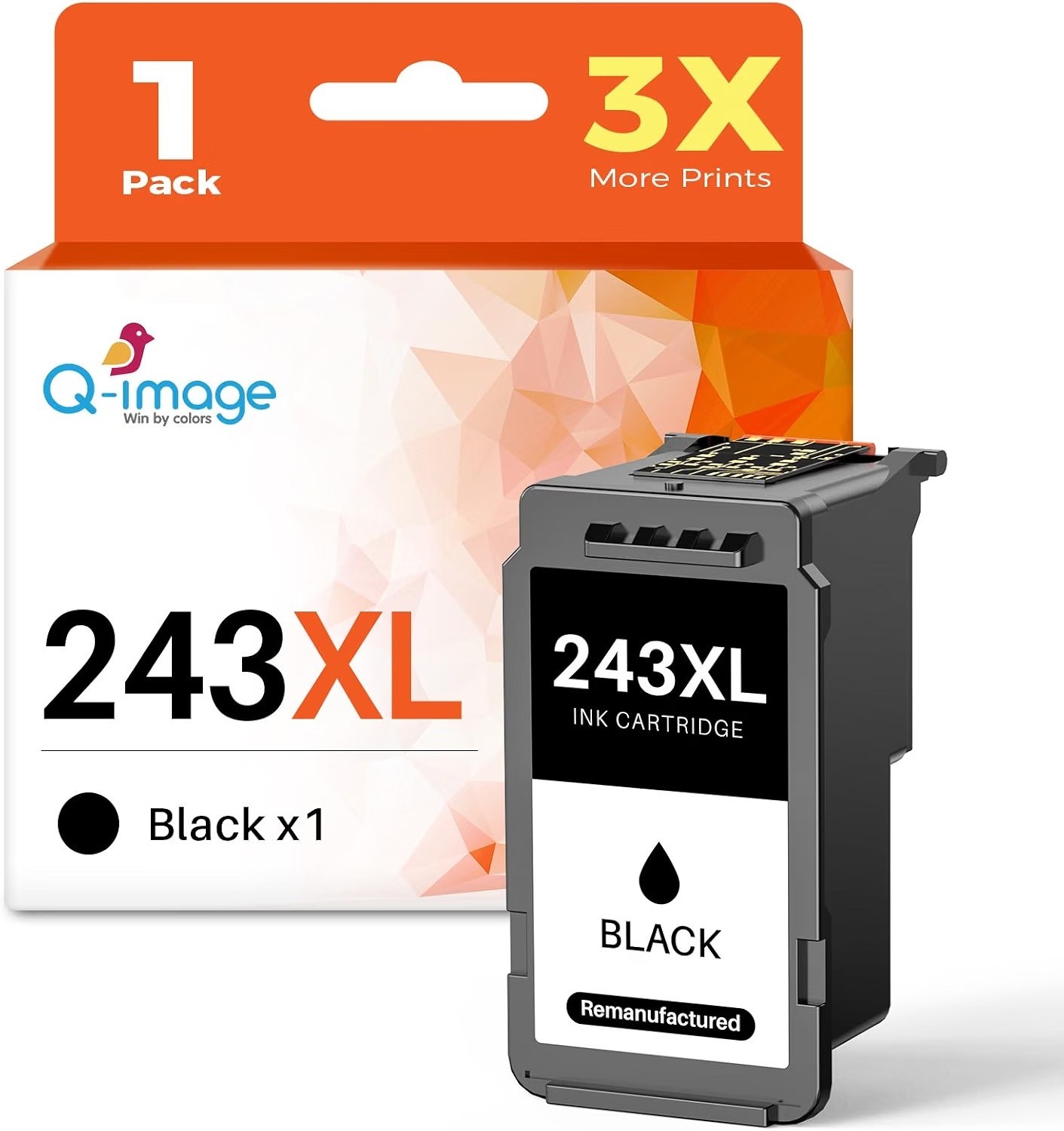 243XL Black Ink Cartridge Compatible Canon PG-243XL PIXMA MX490 MG2522 TS3122