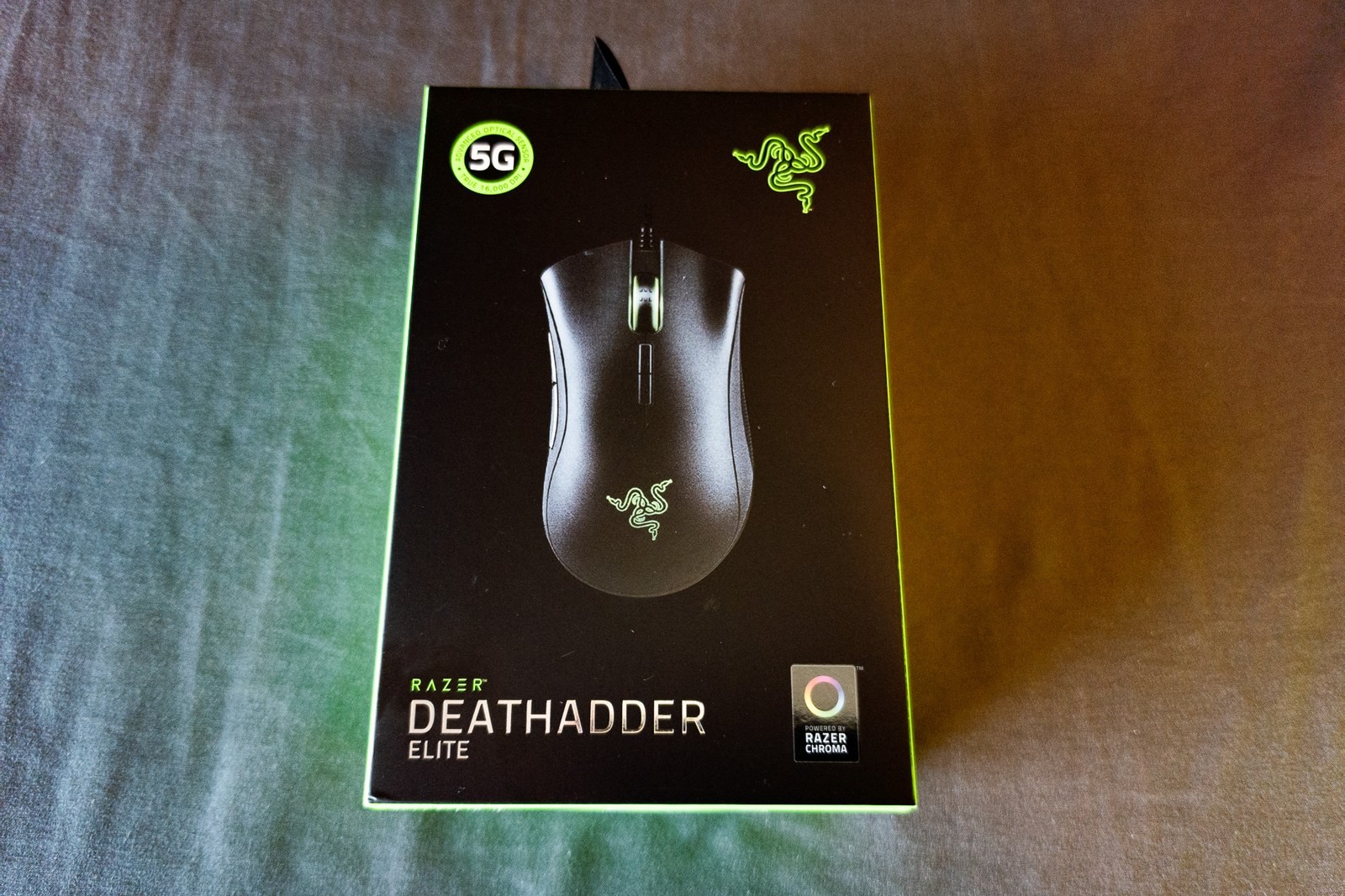 Razer DeathAdder Elite Wired Gaming Mouse RZ01-02010100 16000 DPI New Sealed