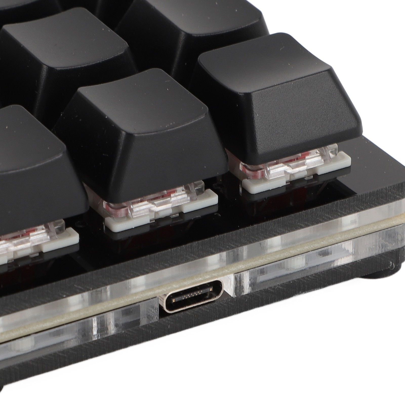 12 Key Mechanical Gaming Keyboard Mini USB Wired RGB Red Switch Programmabl RYWB