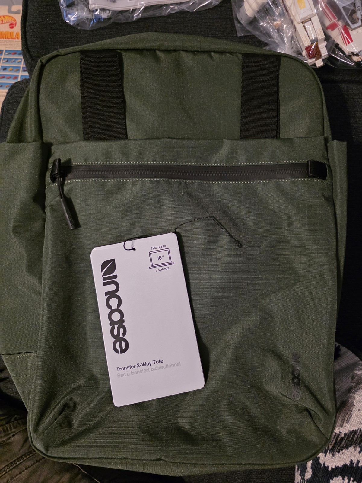 Incase City Laptop Backpack Grey/Black- Tech Optimized- Fits Up To 16” Laptop