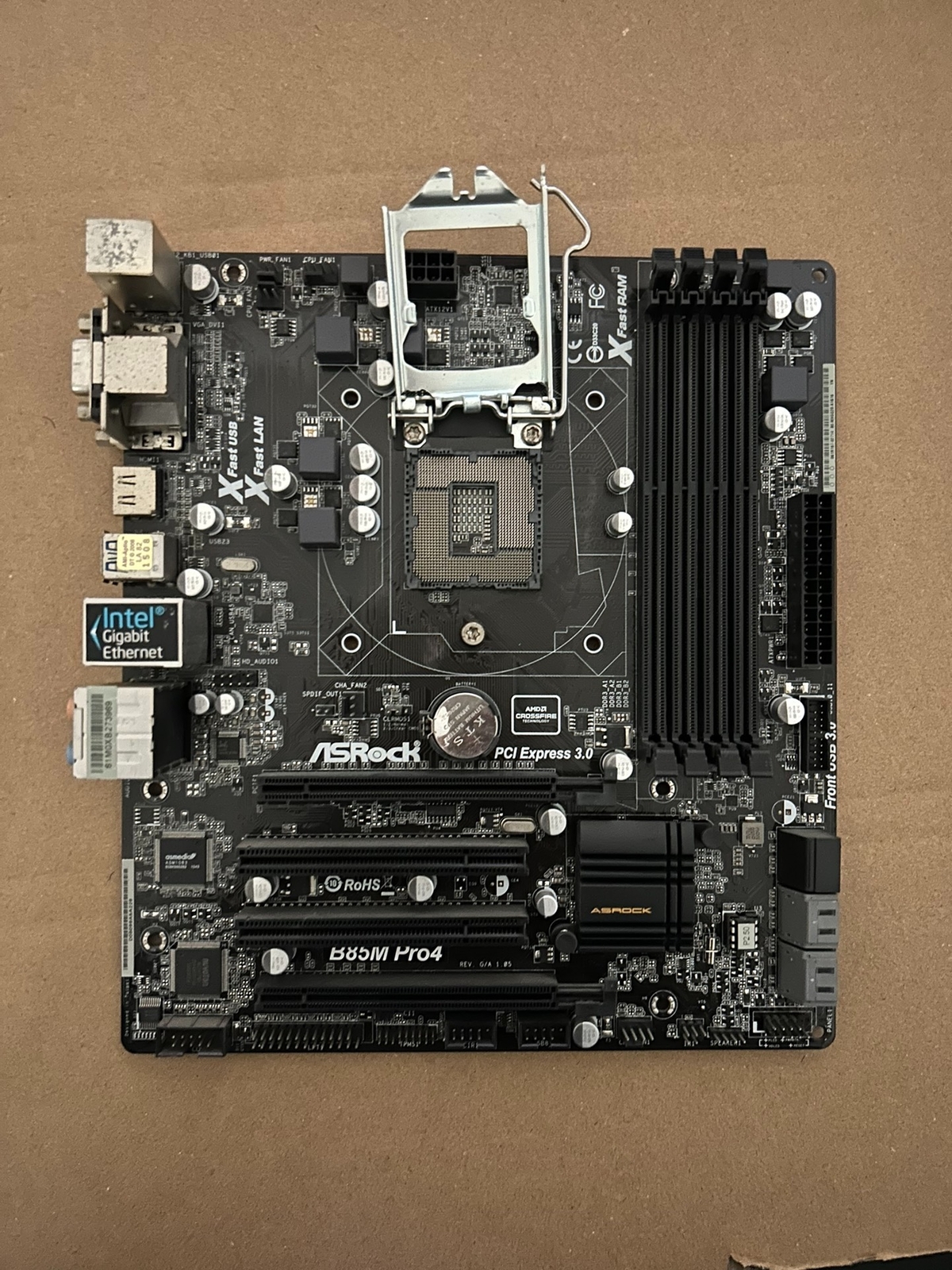 FOR ASROCK B85M PRO4 LGA1150 DDR3*4 32GB D-Sub DVI-D HDMI Micro ATX Motherboard