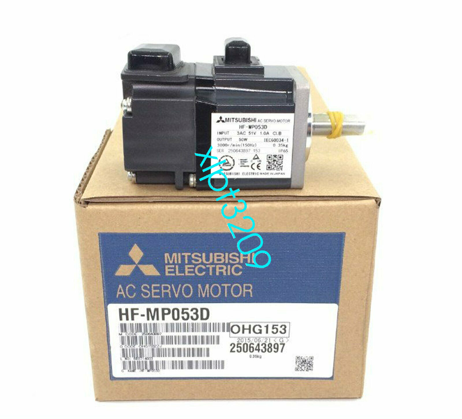 HF-MP053D  Mitsubishi New AC servo motor FedEx or DHL