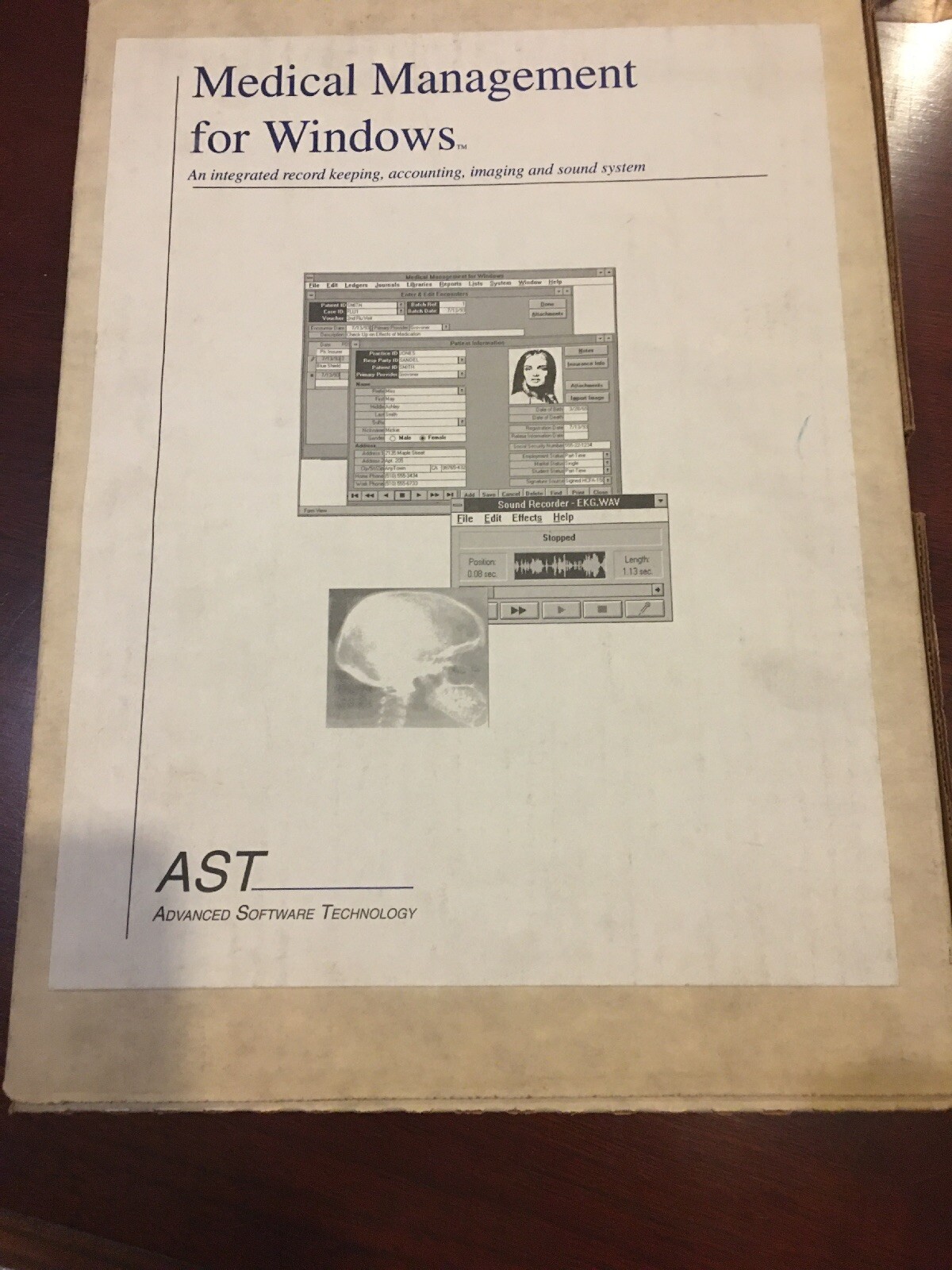 Medical Management For Windows Software. Eval System Never Used.