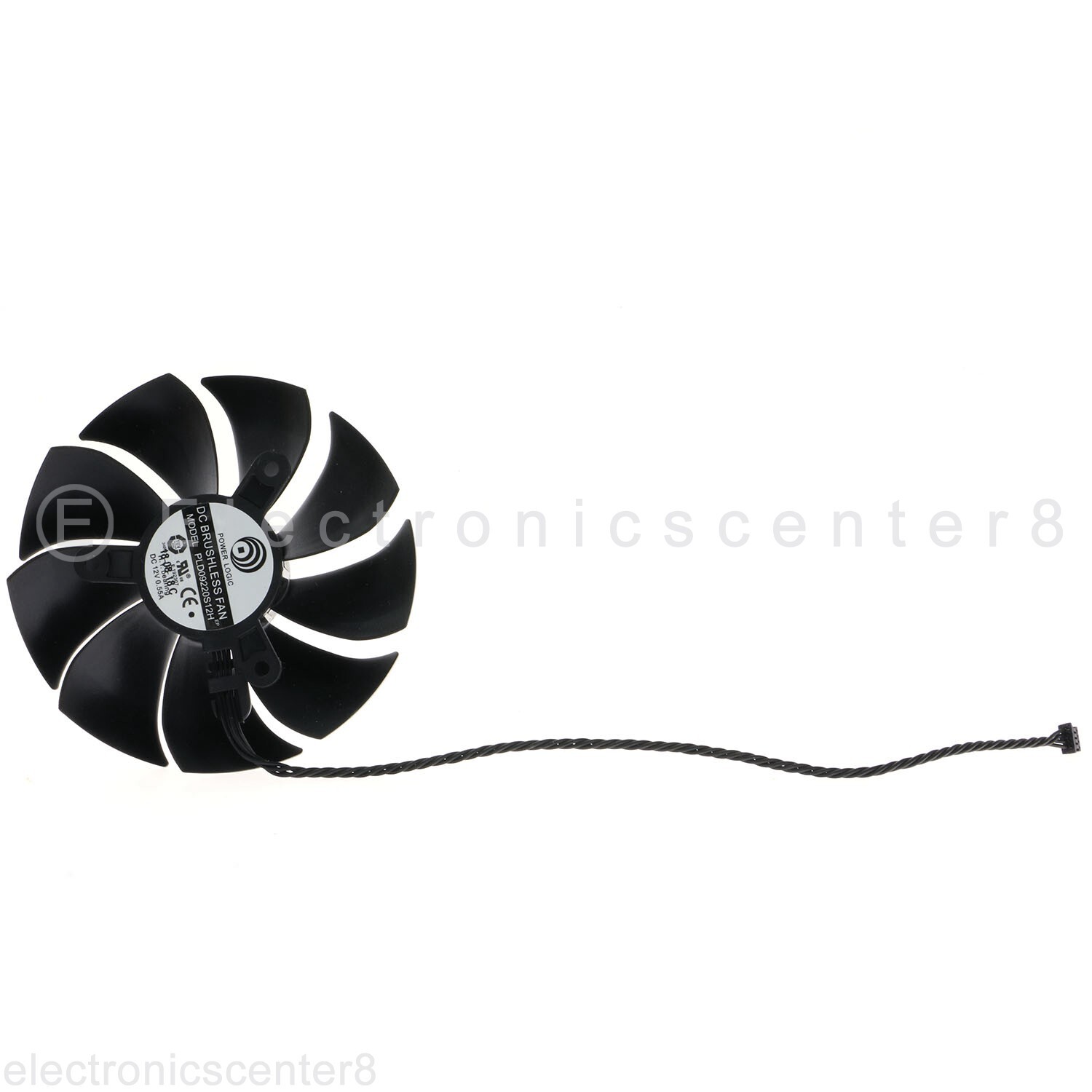 Graphics Card Cooling fan For EVGA RTX 2060 2070 2080 2080ti Cabel Length 19CM