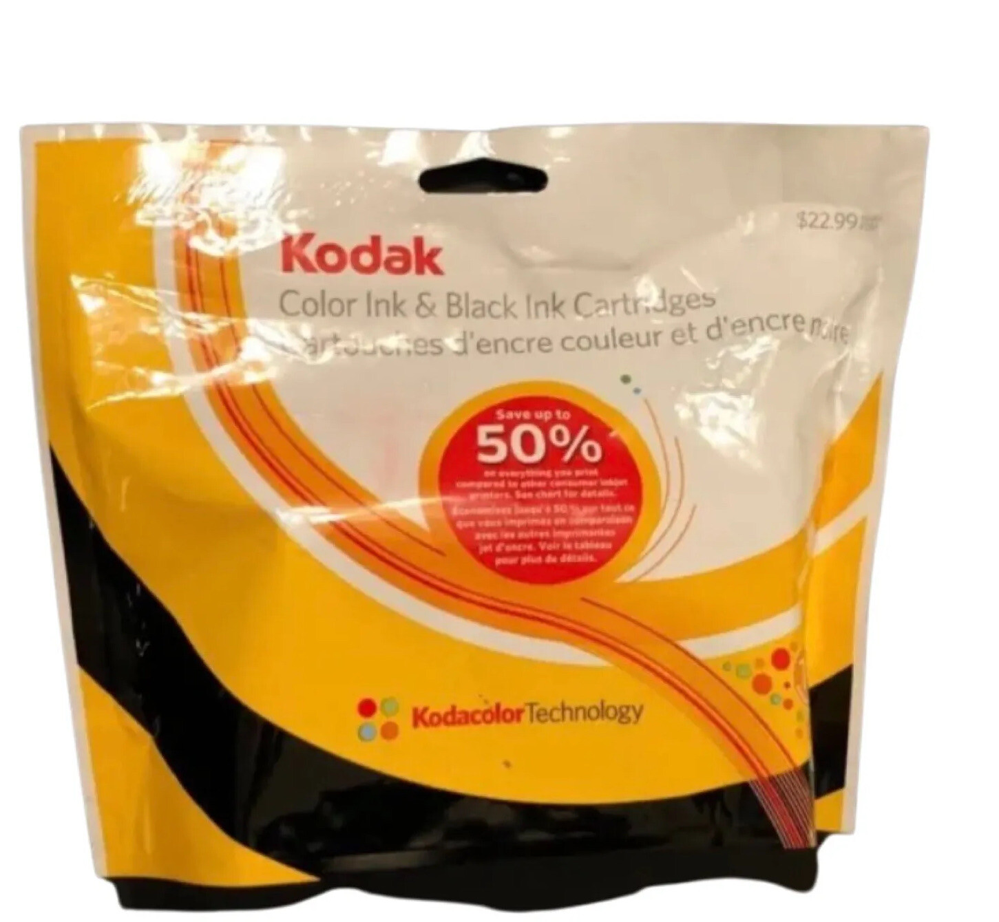 Kodak Series 10C Color / Tri-Color Ink Cartridge, Genuine Factory Sealed Bag