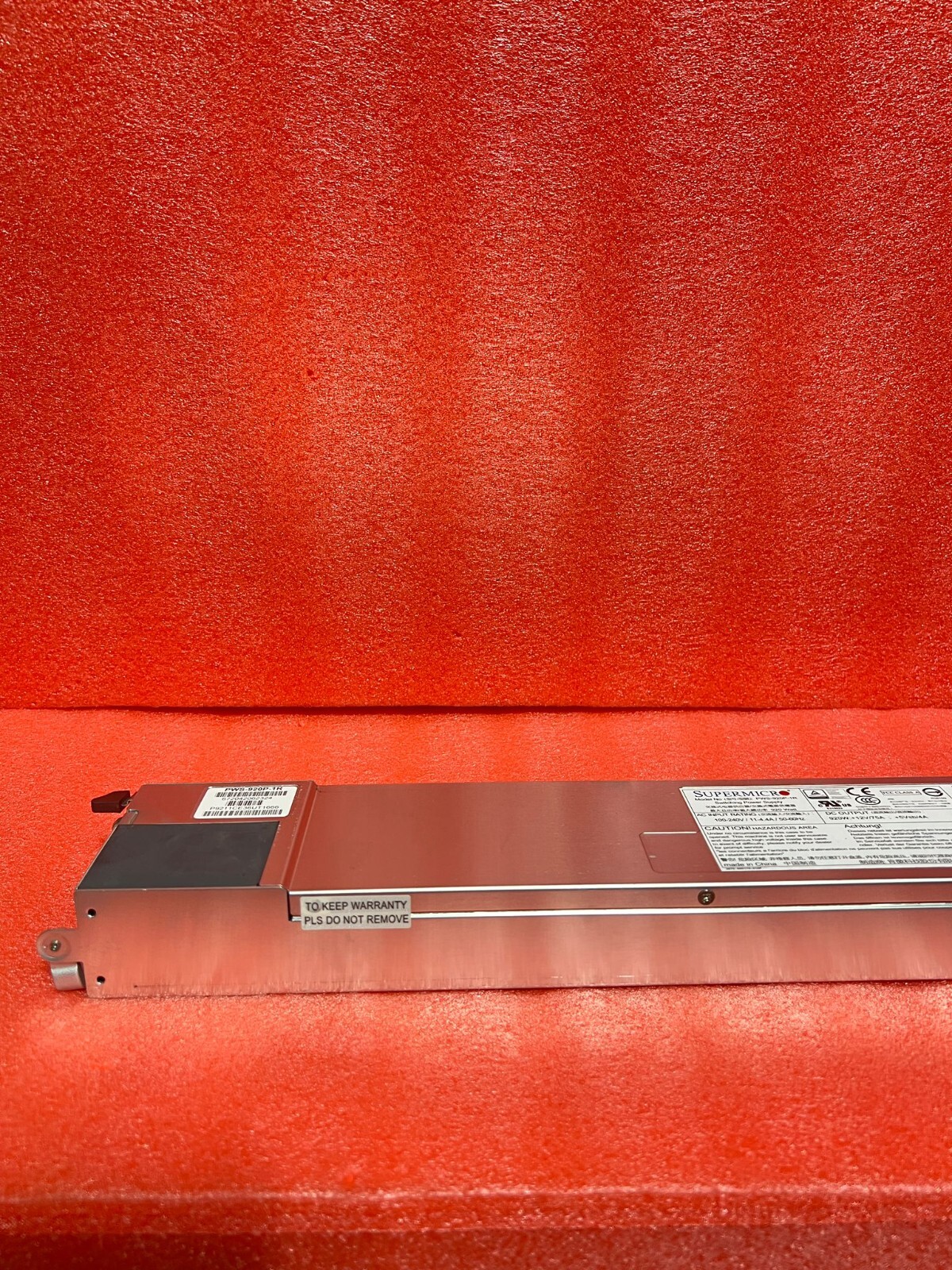 Supermicro PWS-920P-1R 920W 80 Plus Platinum 1U Server Redundant Power Supply