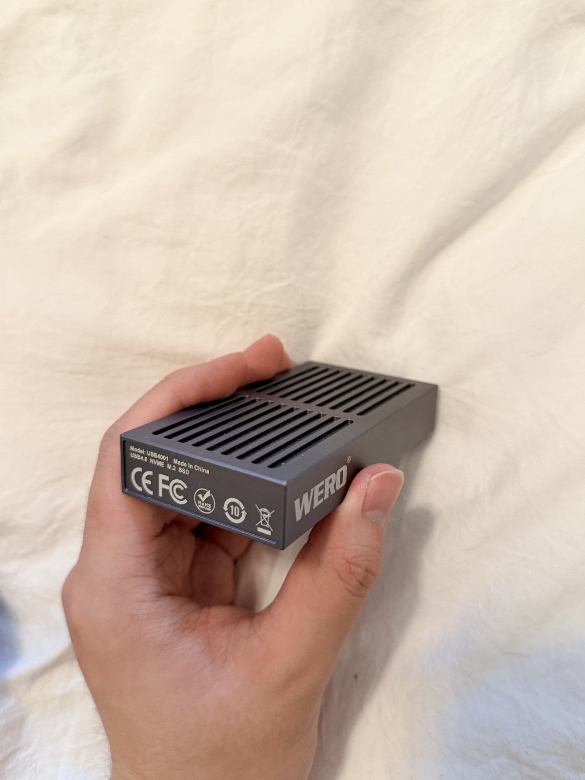 WERO USB4001 NVME ENCLOSURE