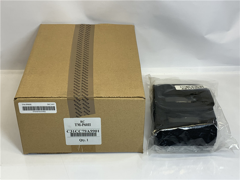 Epson TM-P60II Wireless Thermal Receipt Printer New Battery Case Adapter Manual