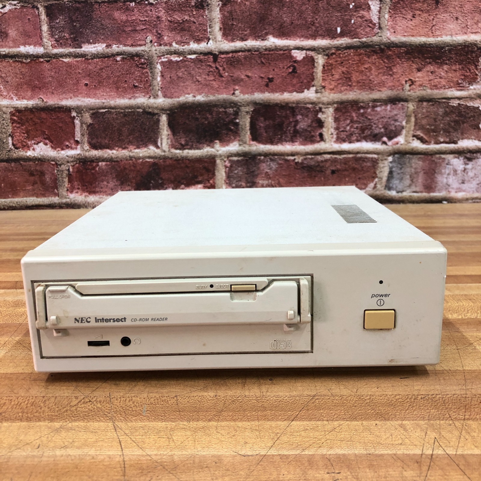 NEC CDR-74 Multispin Caddy External SCSI CD-ROM Drive for Retro Computer Gaming