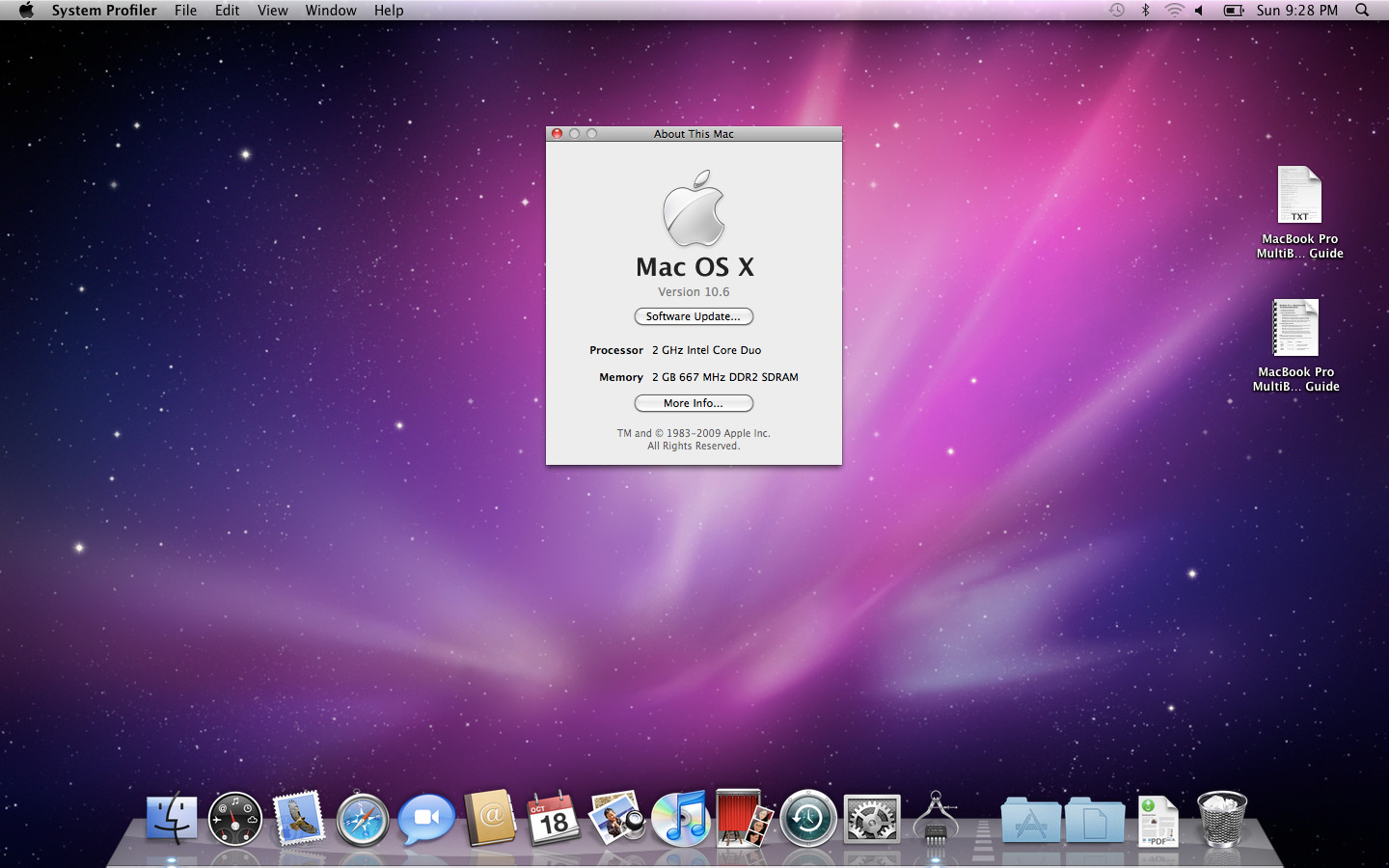 Vintage Apple MacBook Pro 1.1 (2006) – Tri-Boot Snow Leopard, MX Linux & Q4OS
