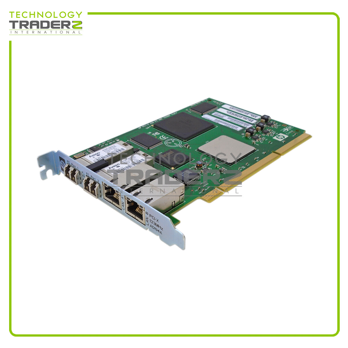 AD194A HP 4Gbps Dual-Port PCI-X Fibre Channel Host Bus Adapter AD194-69001