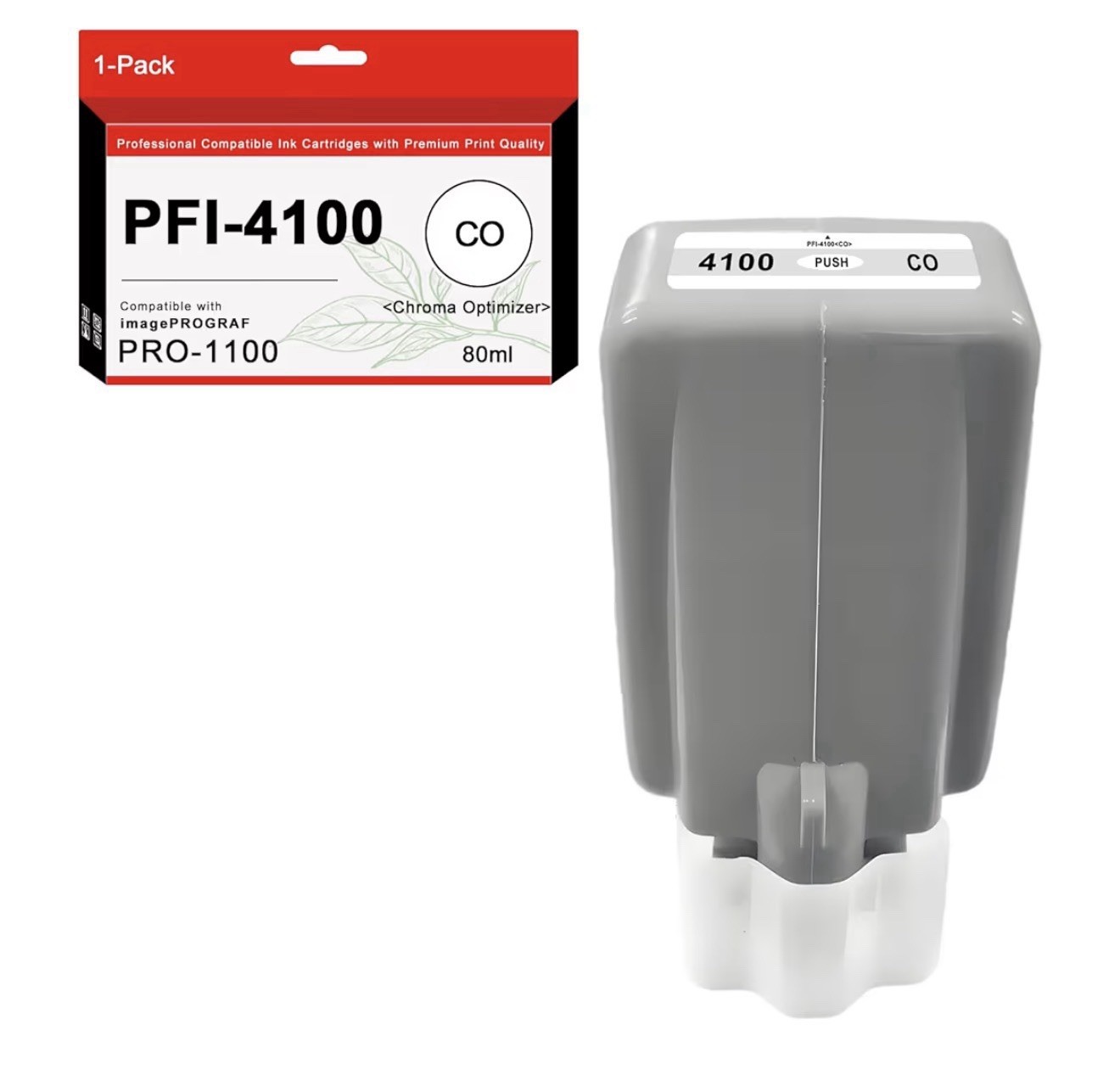 PFI-4100 CO Ink Cartridge 80ml Pigment PFI 4100 Ink Tank Replacement for Canon..