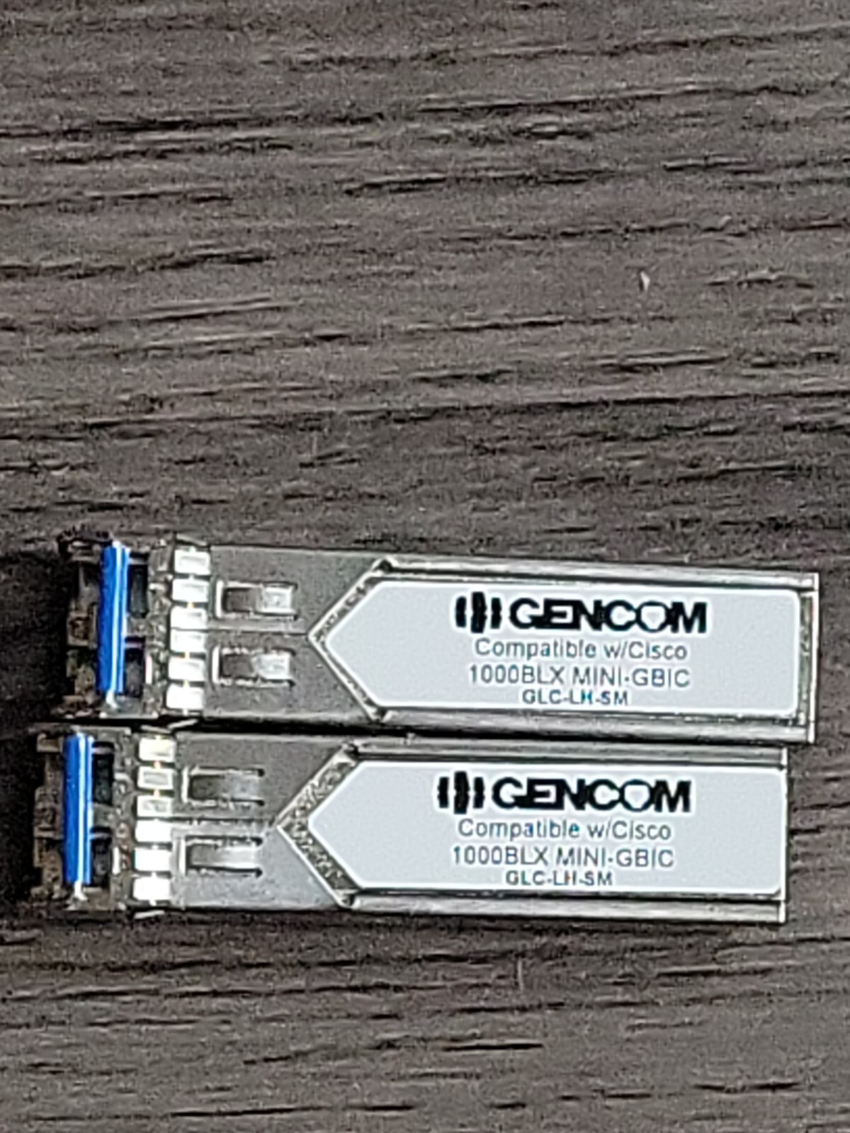 GENCOM 1000BLX MINI-GBIC OPTICAL INTERFACE GIGABIT TRANSCEIVER MODULE SFP-1GE-LX