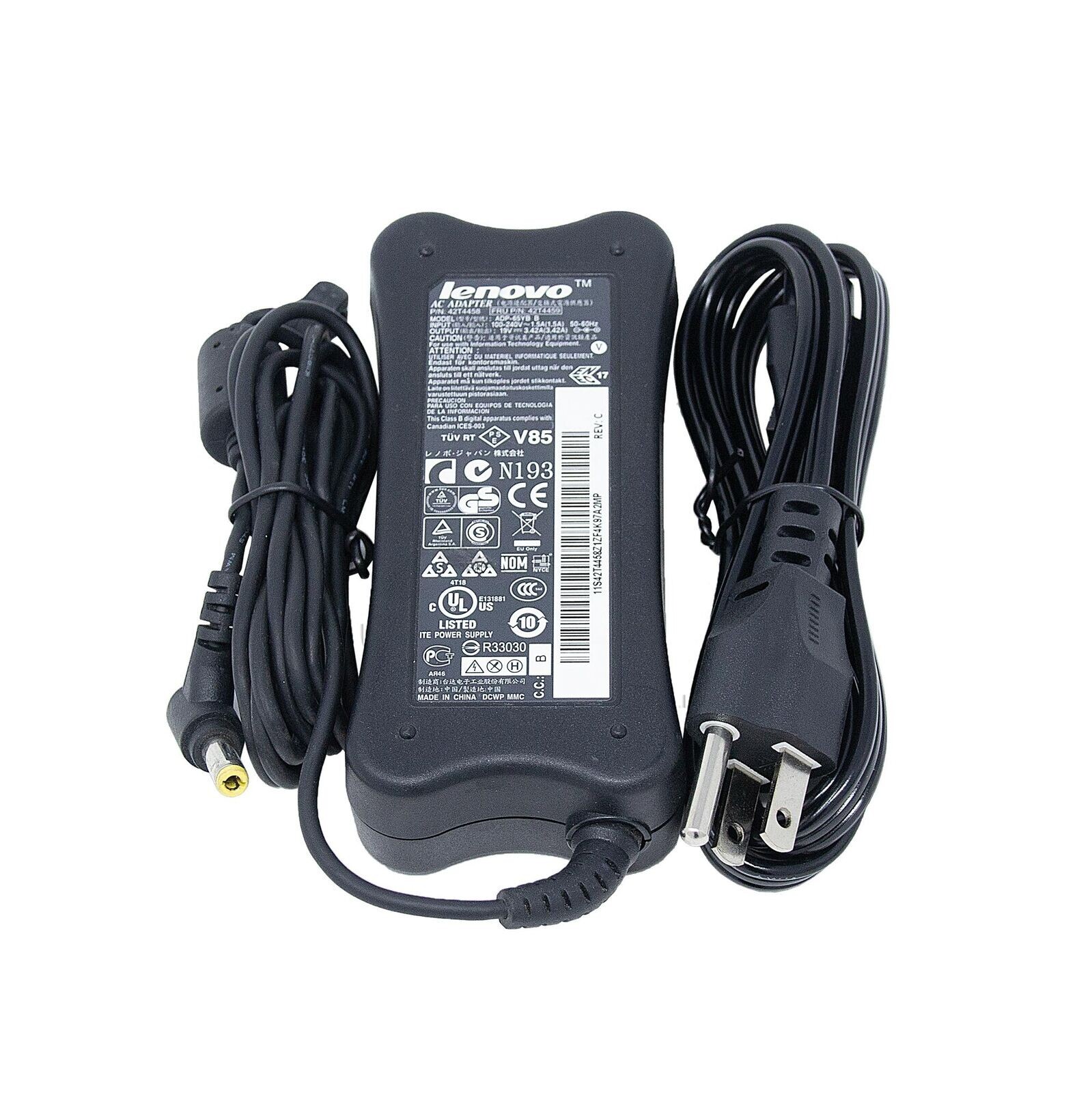 OEM Lenovo M82 M72E M92P Tiny Mini micro 19V 3.42A 65W AC Adapter Power supply