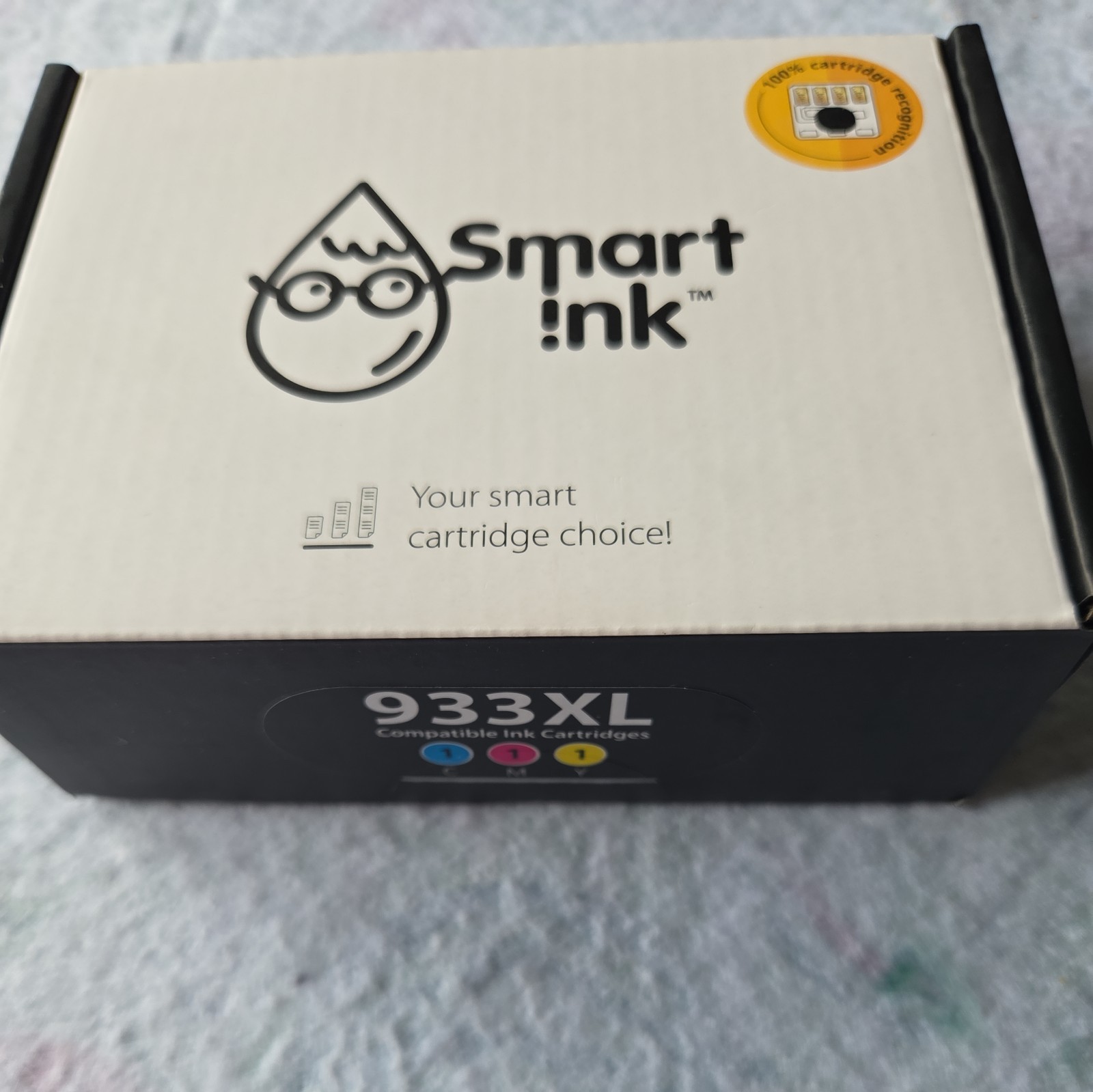 Smart Ink 933XL 933 XL - 3 Pack Color Ink Cartridges Cyan cyan yellow