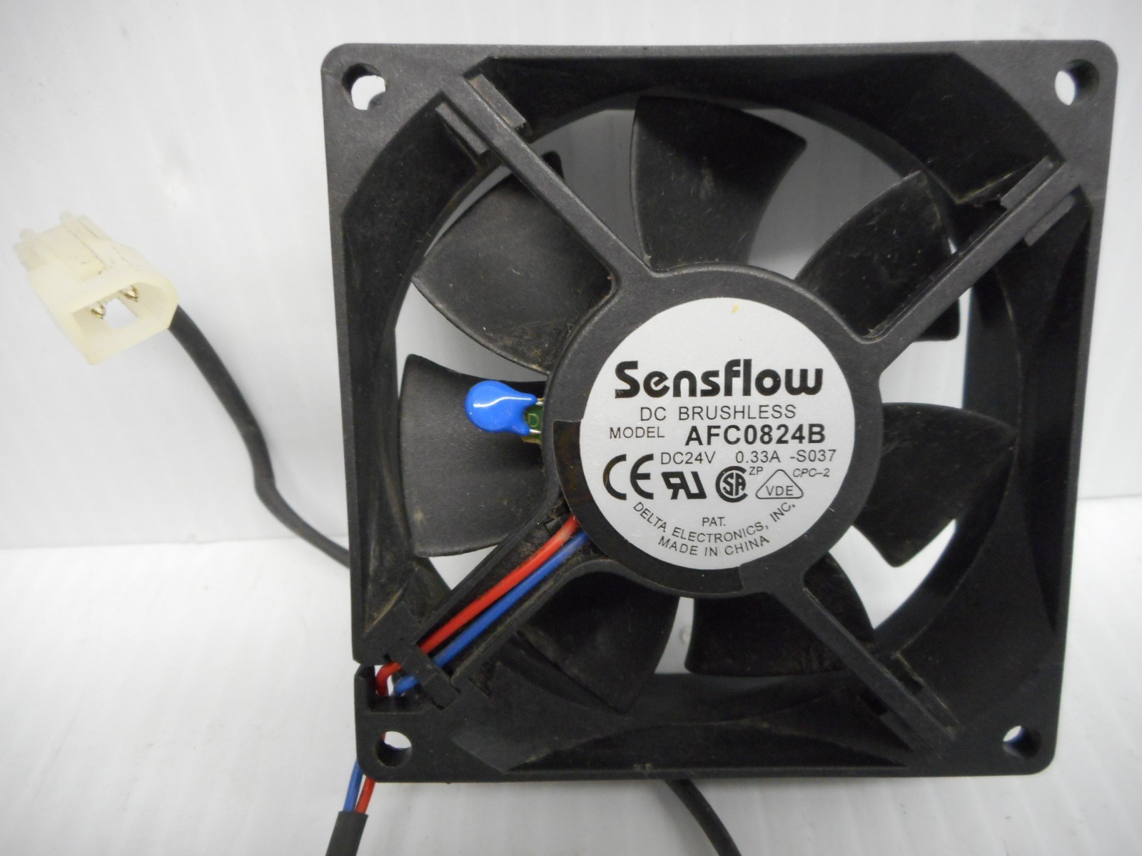 Delta Electronics Sensflow AFC0824B 24V Brushless 3" Electronics Fan 9922D