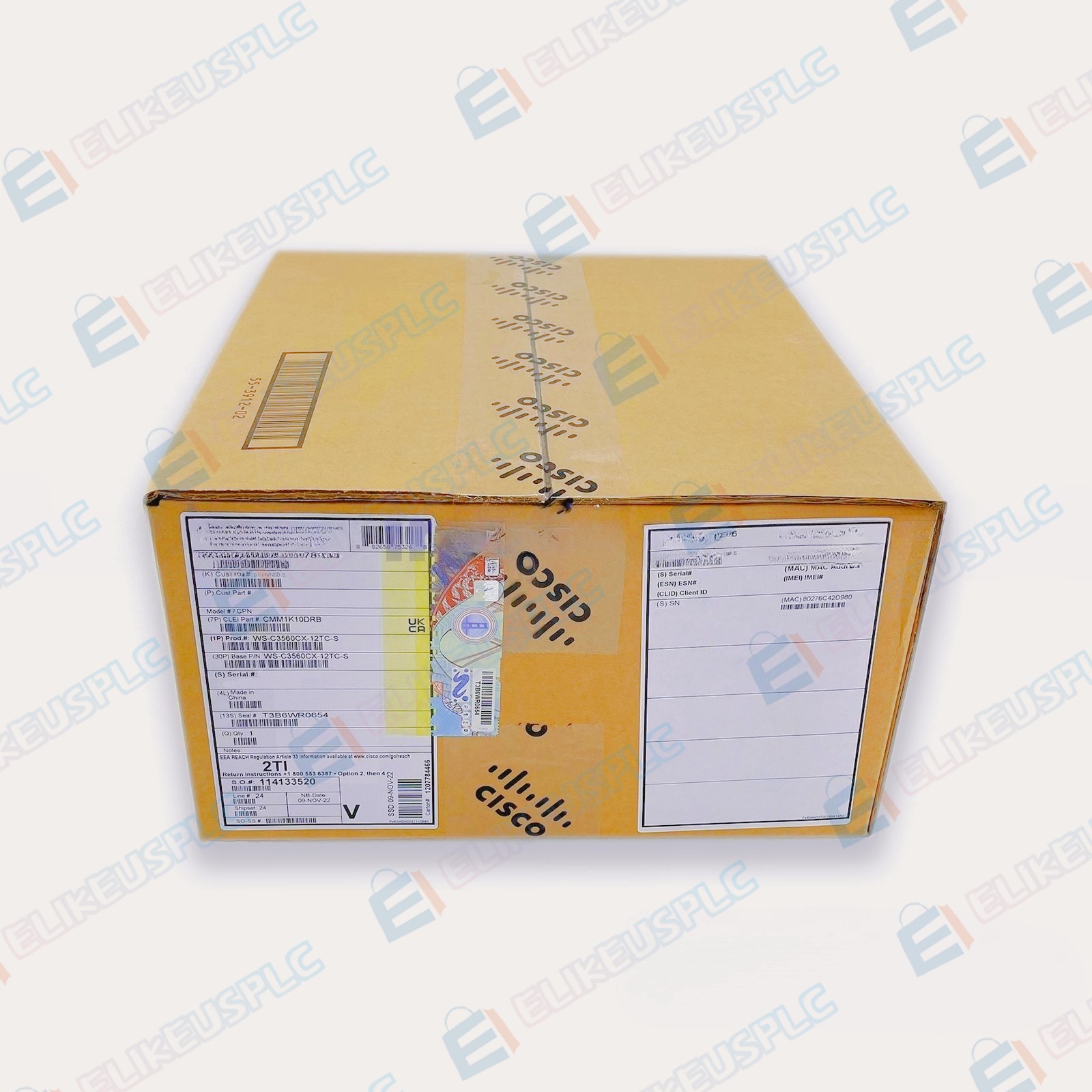 Cisco WS-C3560CX-12TC-S Catalyst 3560-CX 12 Port Data IP Base Switch New MMD0