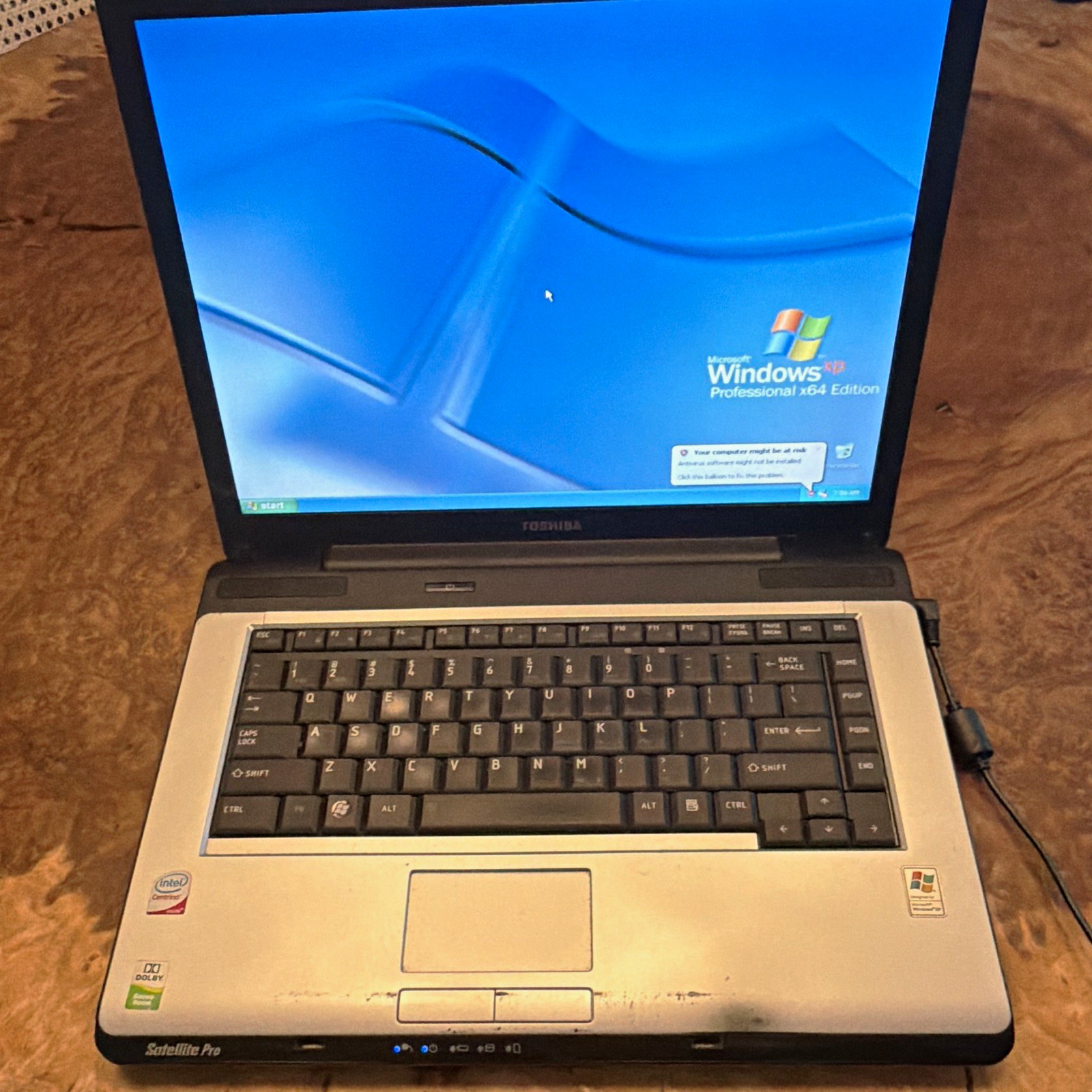 Toshiba Satellite Pro 15.4" Core 2 Duo 1.60GHz 1GB 160GB HDD XP Pro Wi-Fi