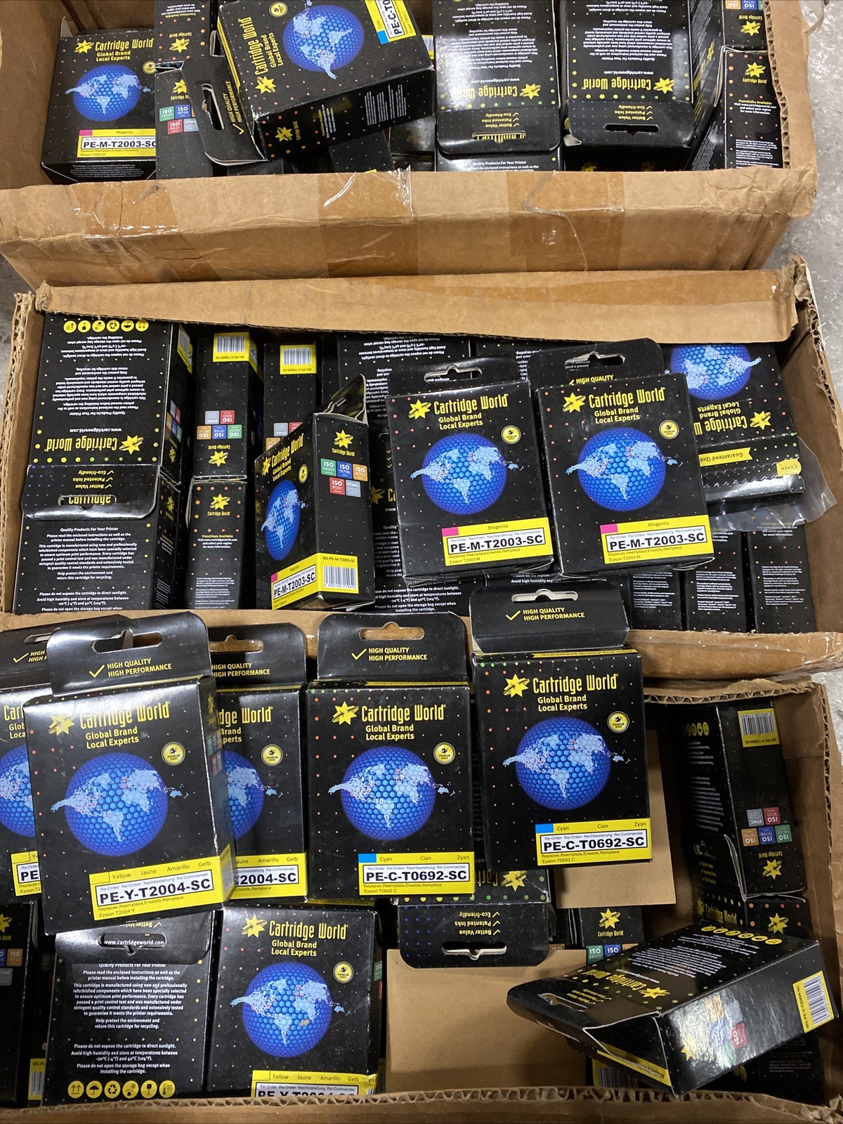Lot Of 30 INK CARTRIDGEs Replaces T-0692 , T-2003 And T-2004