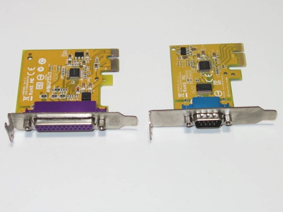 [PCIe Connection] SUNIX PAR6408A + SER6427A [Windows7,8,10,11 32/64bit Compatibl