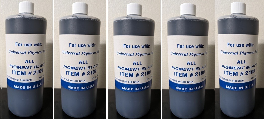 COMPATIBLE PREMIUM QUALITY HP BLACK PIGMENT INK (5,000ML)