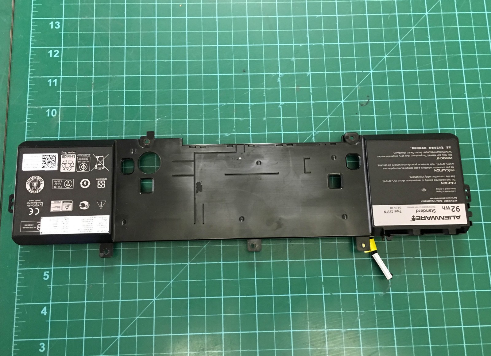 OEM Dell Alienware 15 R2 15.6" Laptop Battery 14.8V 92Wh 6380mAh 191YN 0410GJ