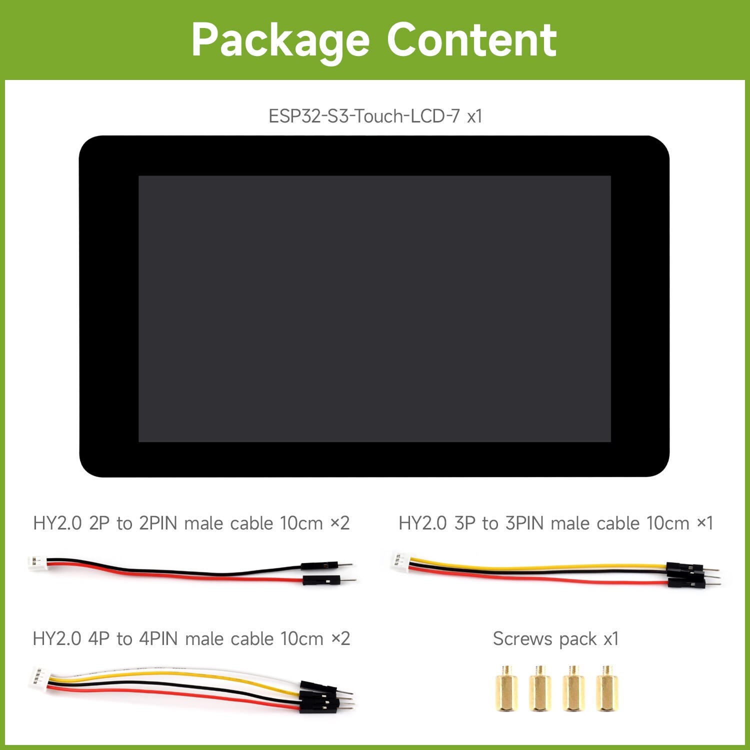 Waveshare ESP32-S3 7inch Display Development Board, ESP32 With Display 800×480