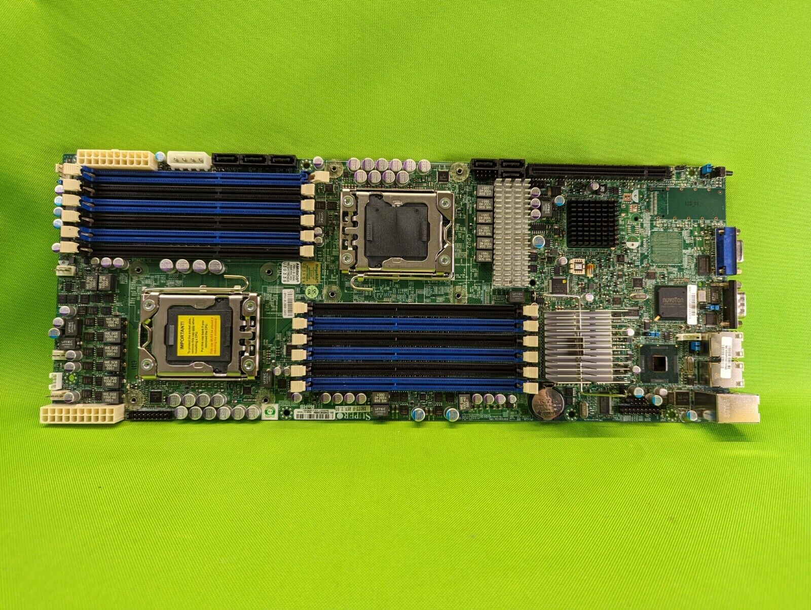 Supermicro X8DTT-F Server Node Motherboard Dual Intel LGA 1366 DDR3 Dual LAN