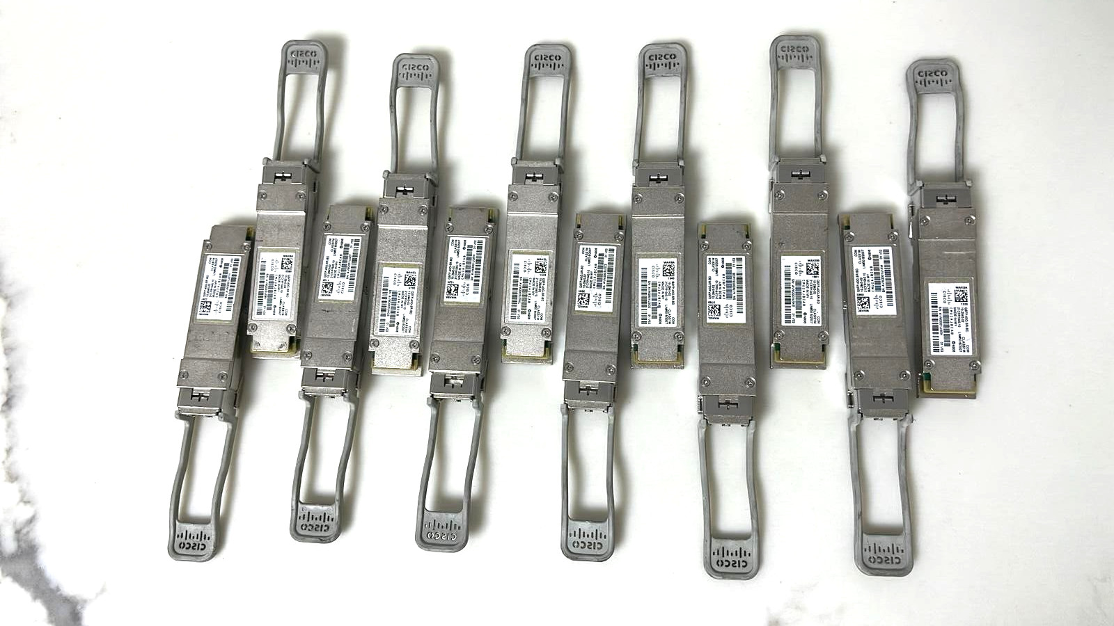 12 PCS CISCO QSFP-40G-SR-BD 10-2945-02 40GbE 40GBASE-SR MM LC QSFP+