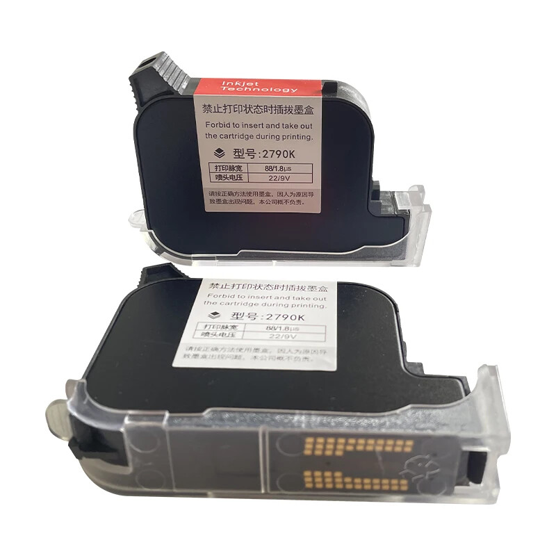 2PC 2790K 12.7mm Fast Dry Eco-Sol Ink Cartridge for UnEncrypted Handheld Printer