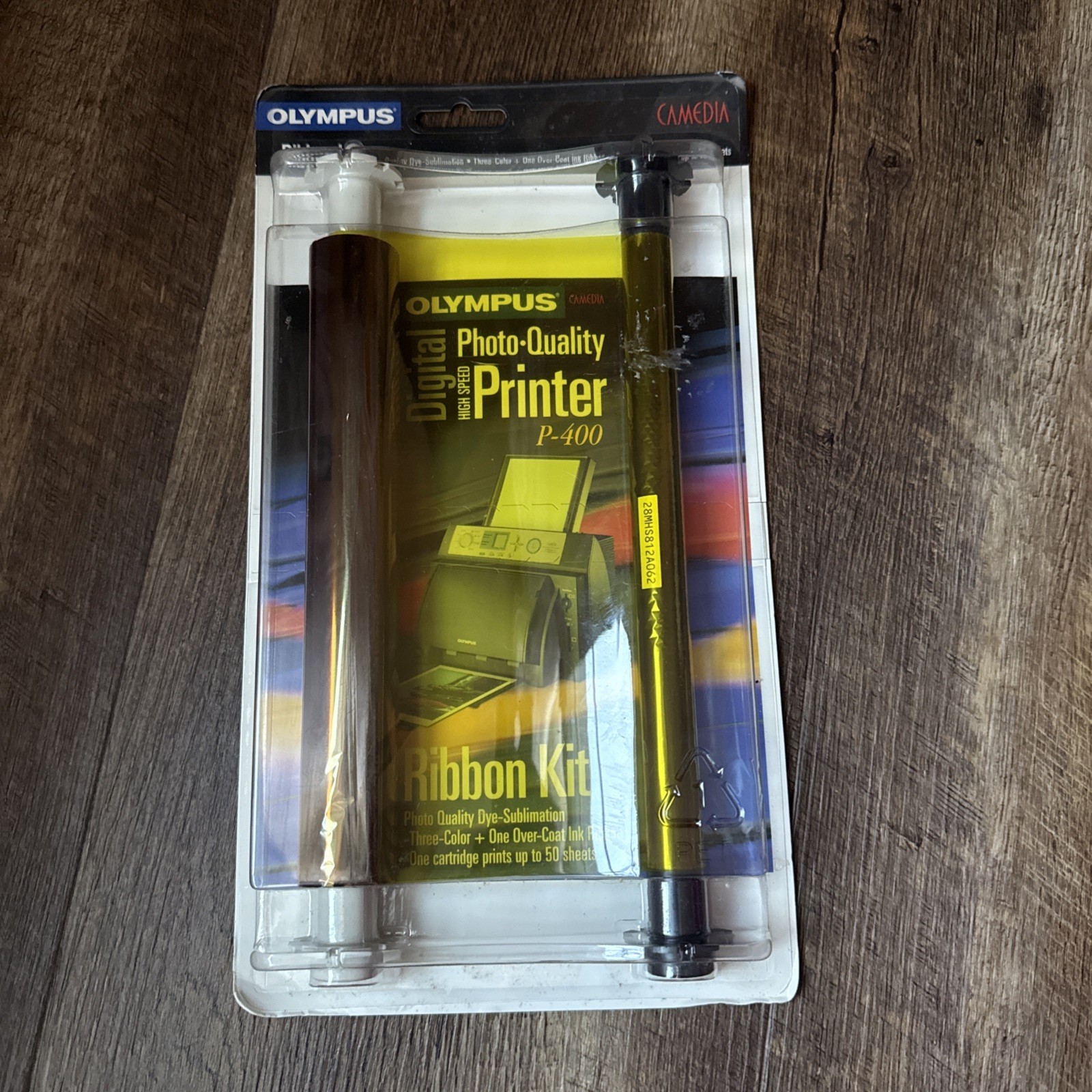 Olympus P-400 Series Ribbon Kit P-RBW Glossy Photo Print 50 Sheets