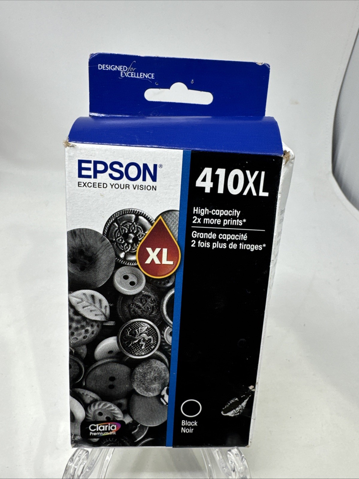 Epson 410XL High Capacity Ink Cartridge Black  Exp 01/2024 NIB Genuine