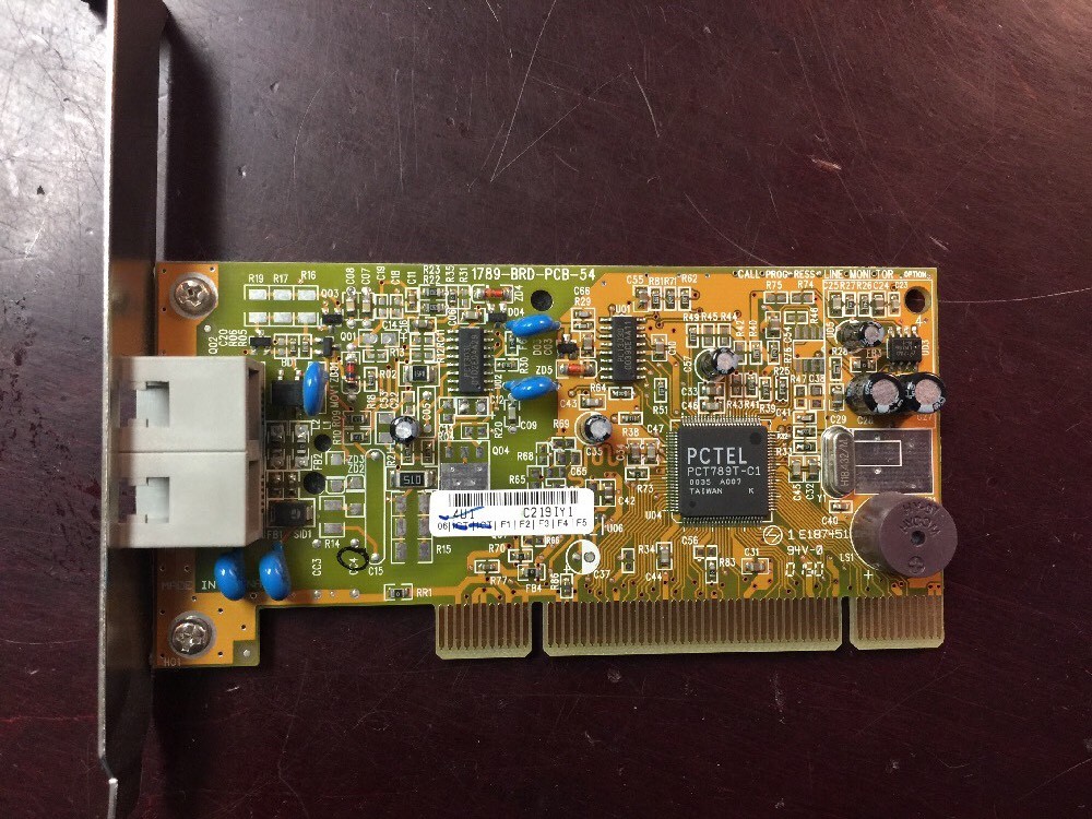 PCtel V.90 Platinum Internal PCI Modem D-1155IV/P2A Compaq P/N 239887-002