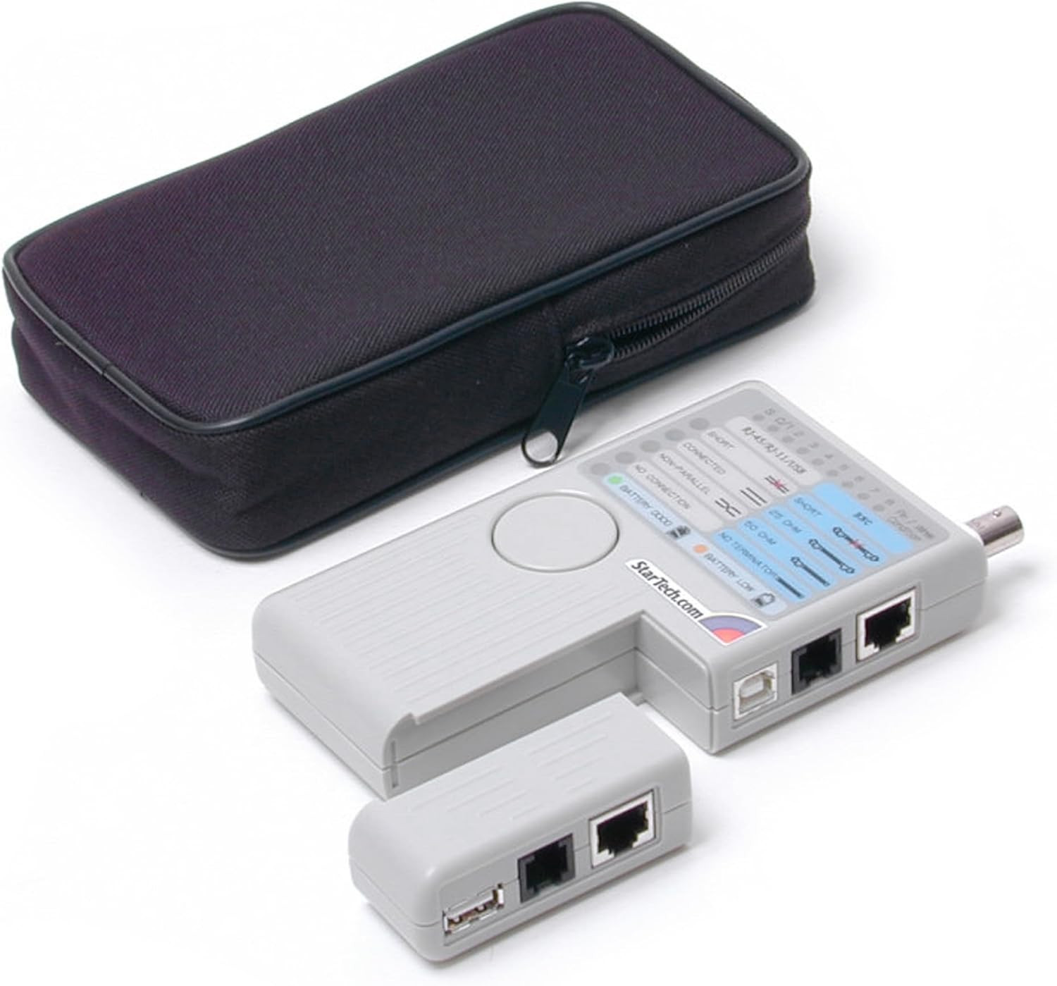 Professional Multi Function RJ45 RJ11 USB and BNC Cable Tester - Remote Cable Te
