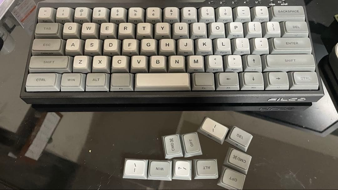 FILCO Majestouch MINILA-R Convertible Bluetooth Mechanical Keyboard Gray