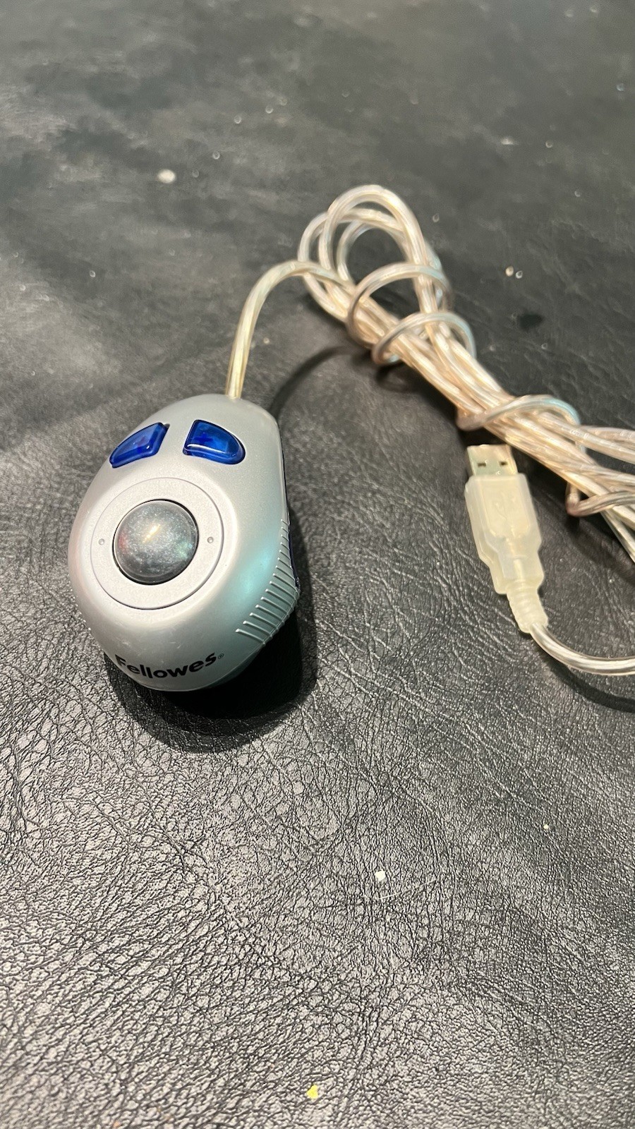 Fellowes Micro Trac handheld trackball mouse (Model FDM-G60) Check compatibility