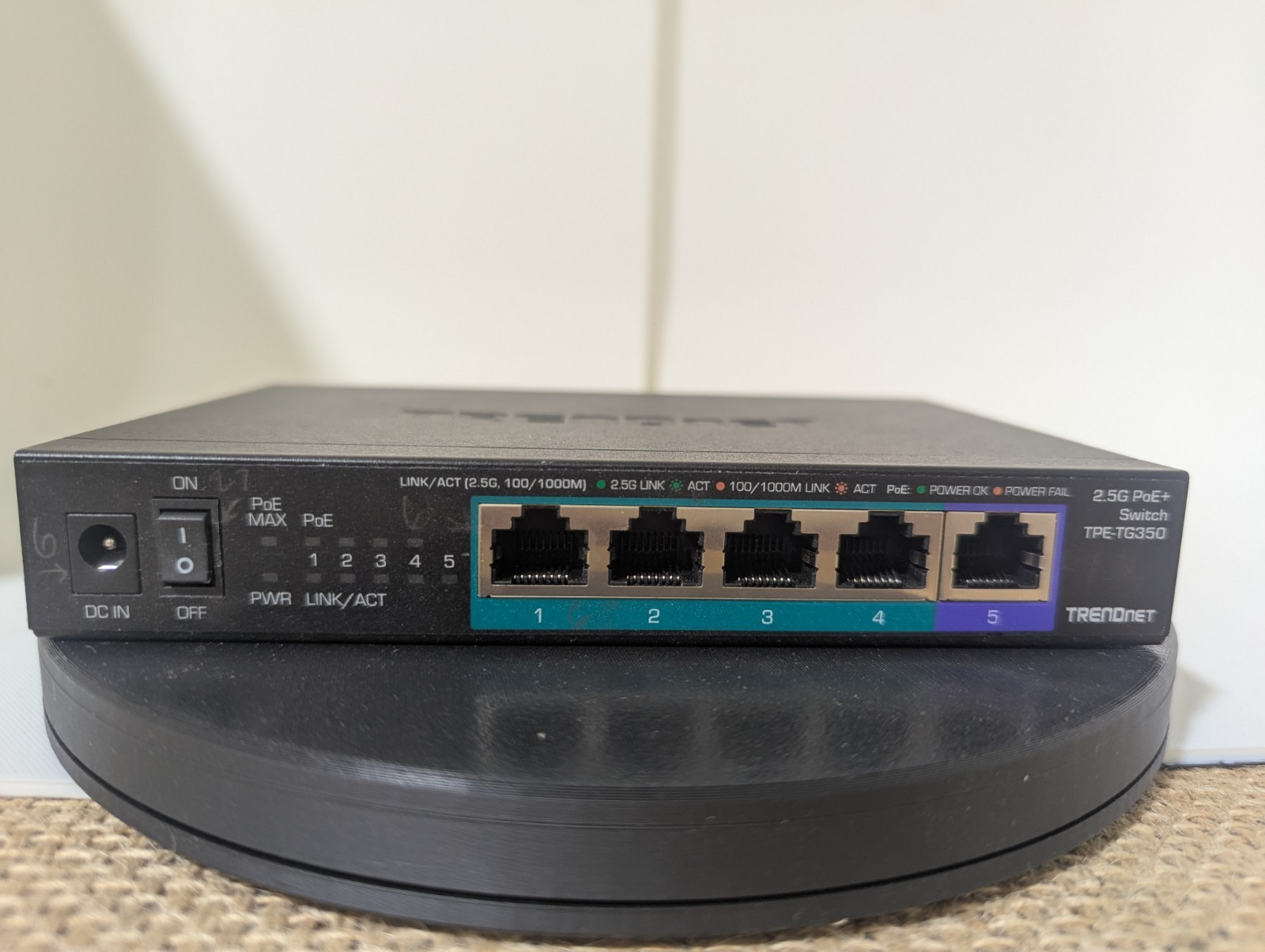 TrendNet TEG-S350 Unmanaged 5-Port Ethernet Switch