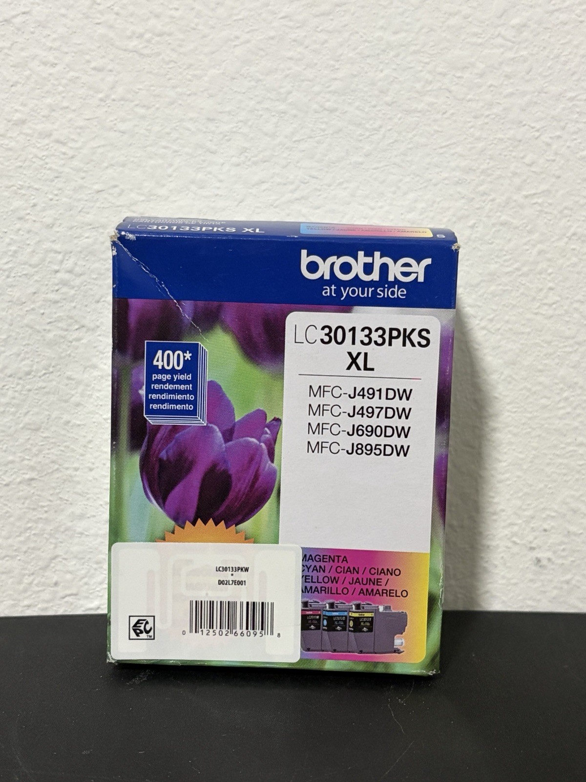 Brother LC30133PKS XL High Yield Color Ink Cartridges - 3 Pack