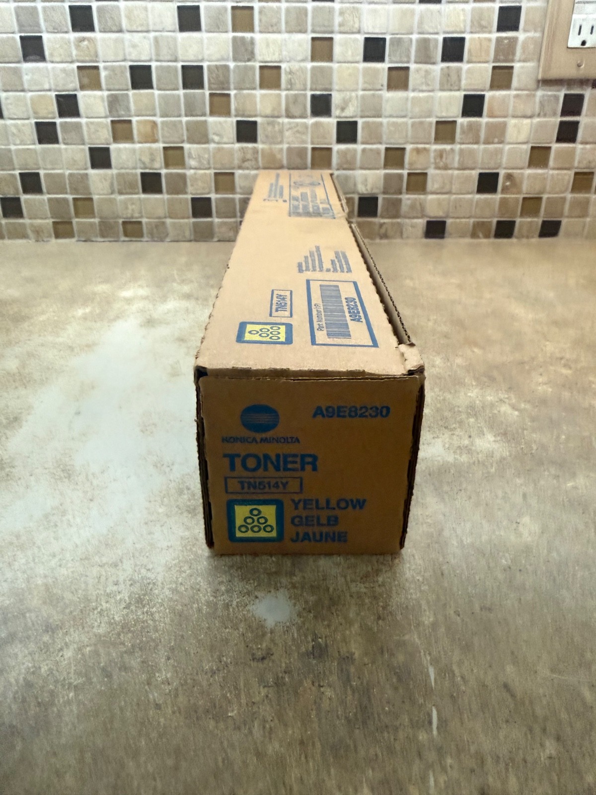 Genuine OEM Konica Minolta TN-514Y (A9E8230) Yellow Toner Cartridge